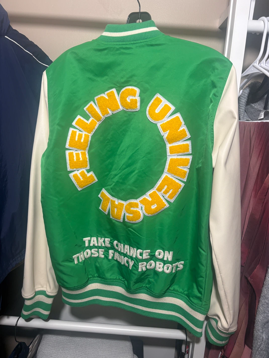 Zara Green Varsity Jacket - photo 2