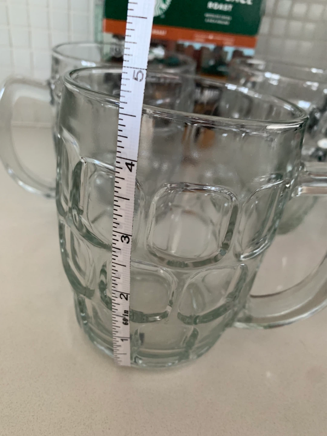 4 Large Glasses/Jugs - photo 3