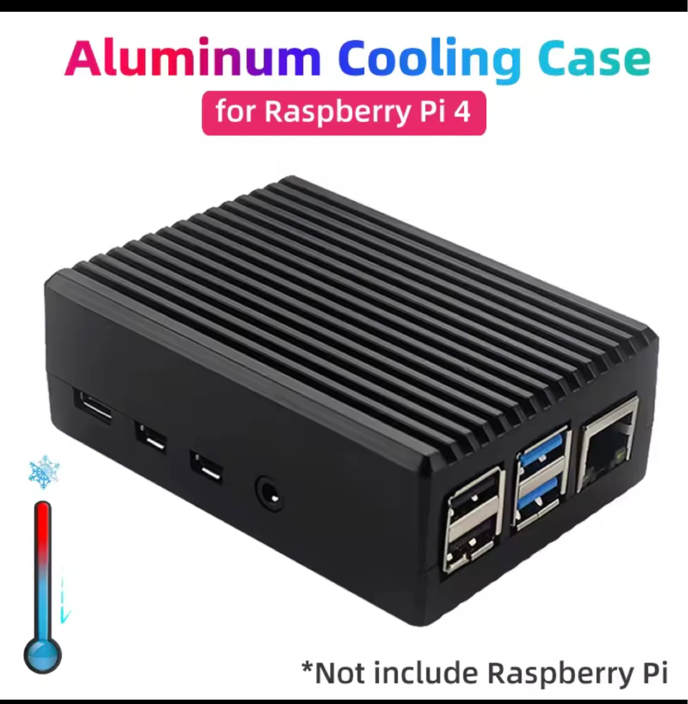 Aluminum Cooling Case for Raspberry Pi 4