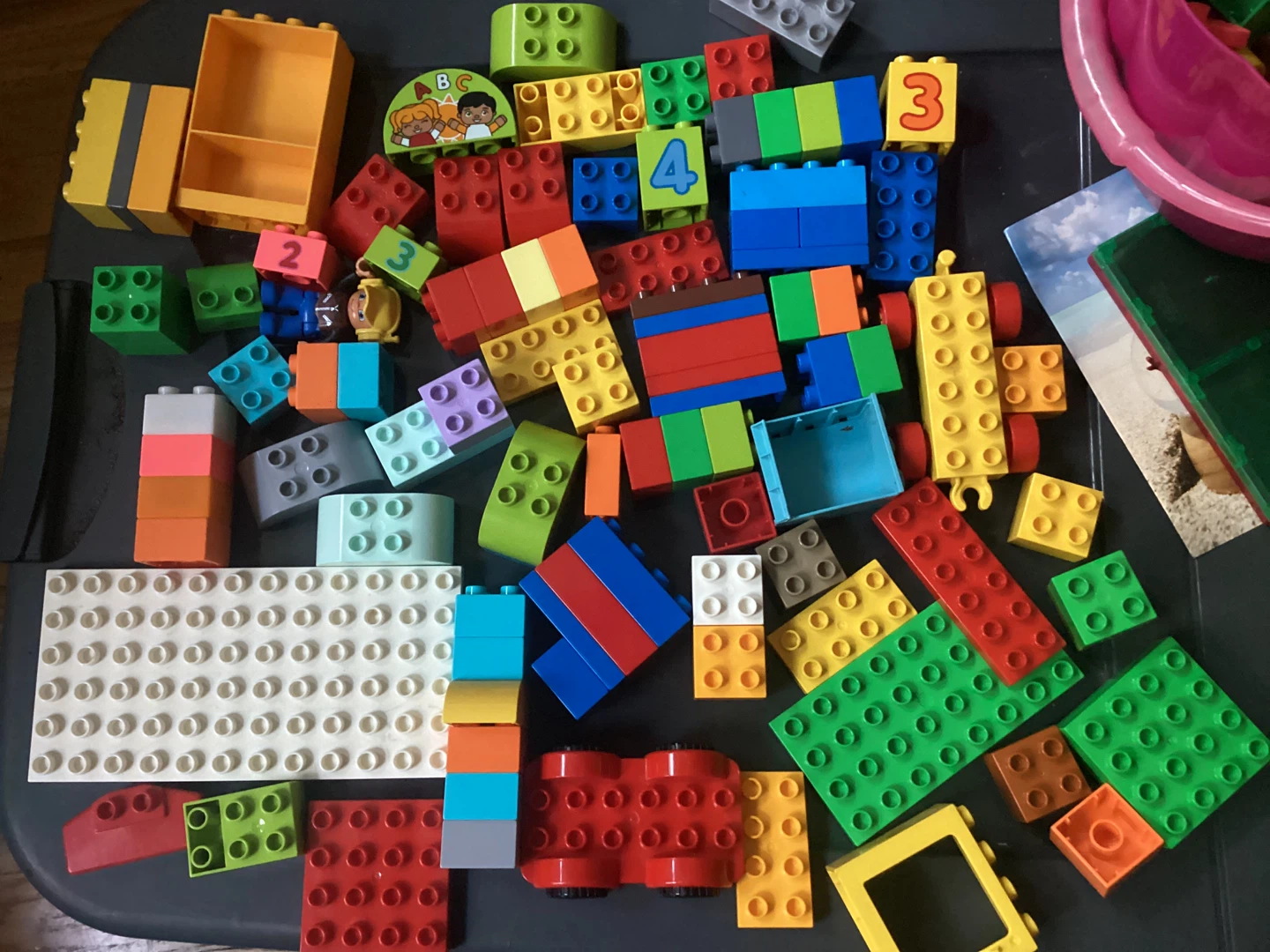 Assorted LEGO Duplo Building Blocks