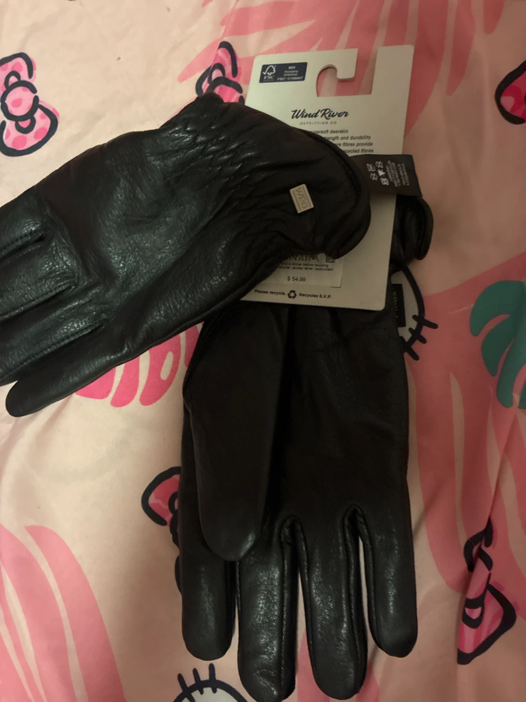 Wind River Element Men's Deerskin Leather Insulated Gloves L/G - photo 2