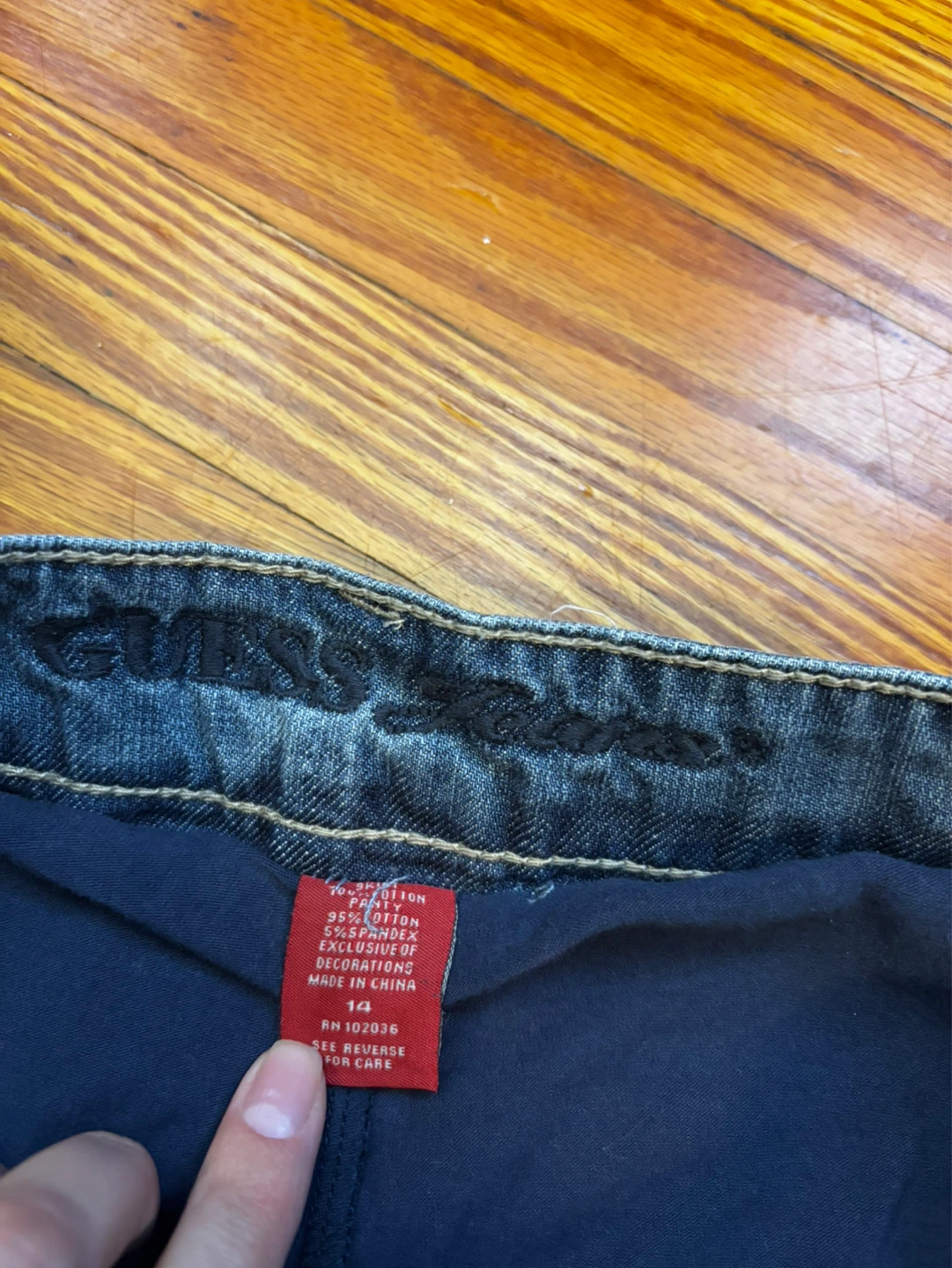 Y2K Guess Denim Mini Skort - photo 3