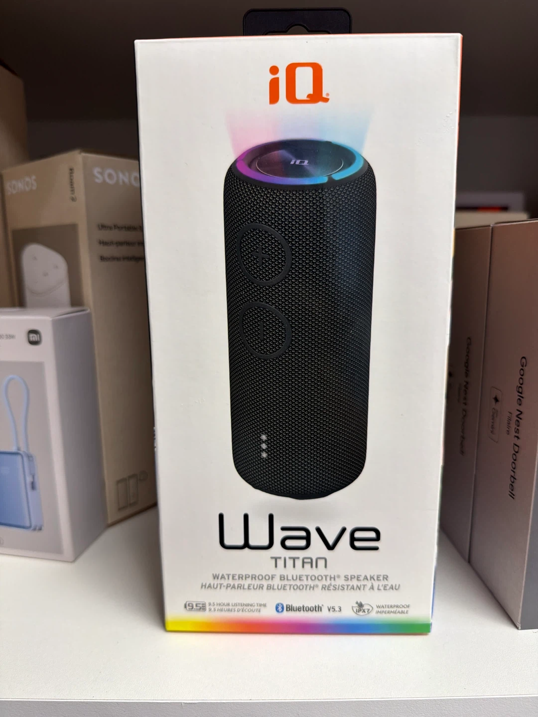 iQ Wave Titan Waterproof Bluetooth Speaker