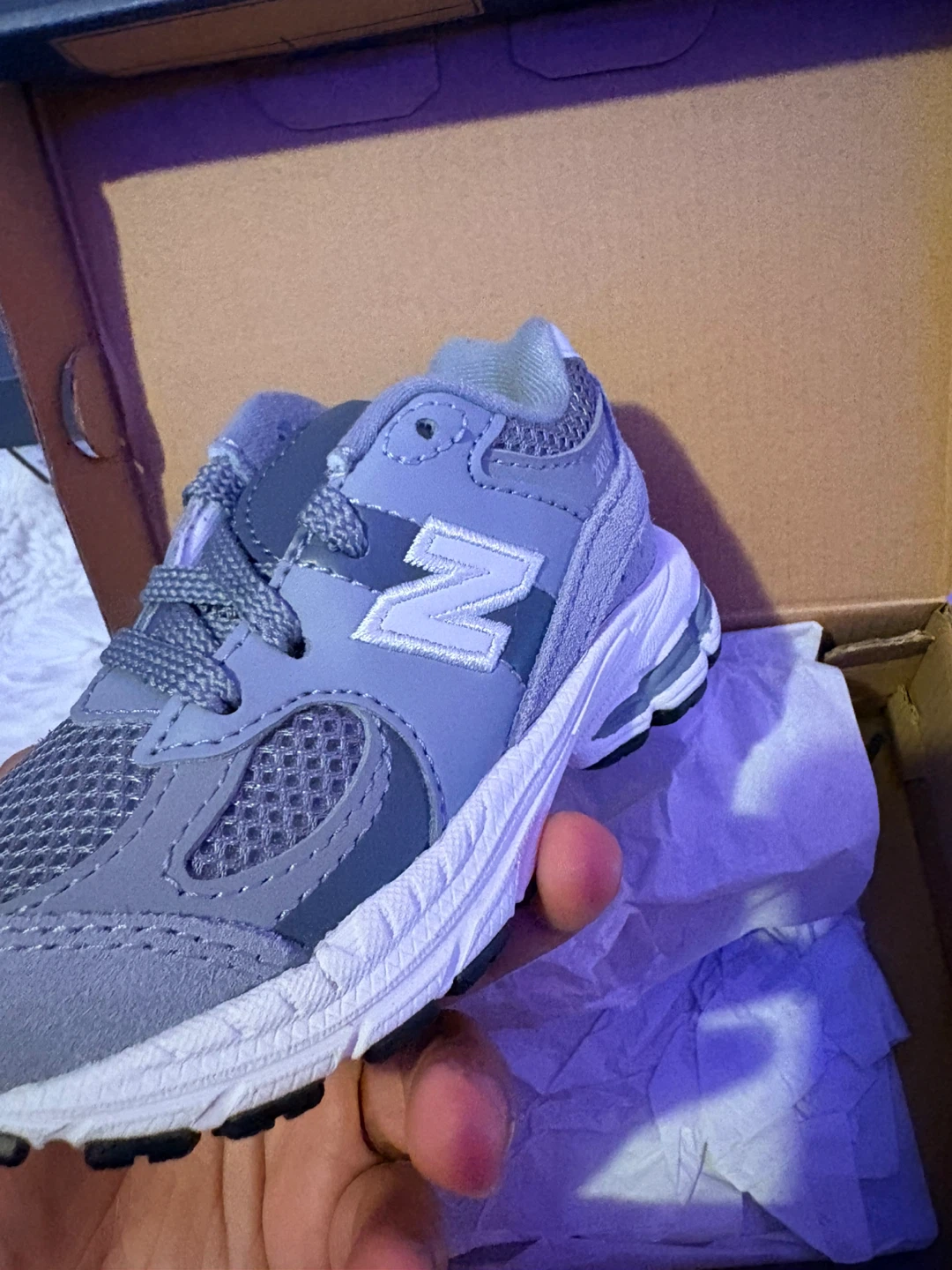 New Balance 2002R Infant Shoes Grey UK 4.5 - photo 5