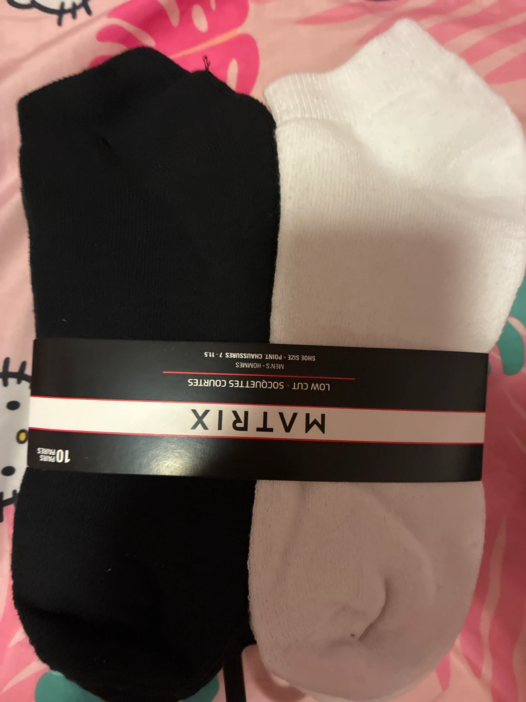 Matrix Men's Low Cut Socks - 10 Pairs