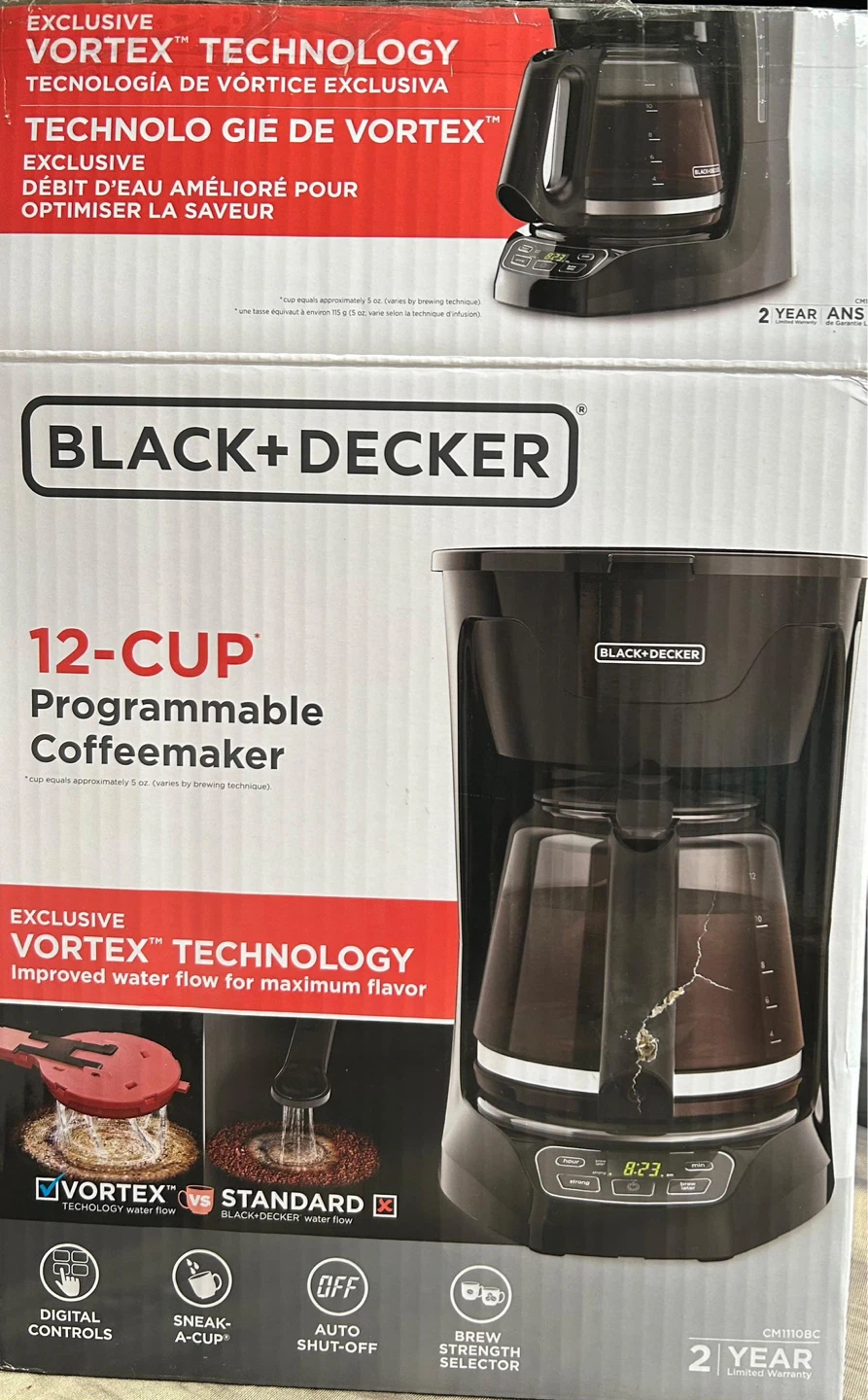Black+Decker 12-Cup Programmable Coffeemaker