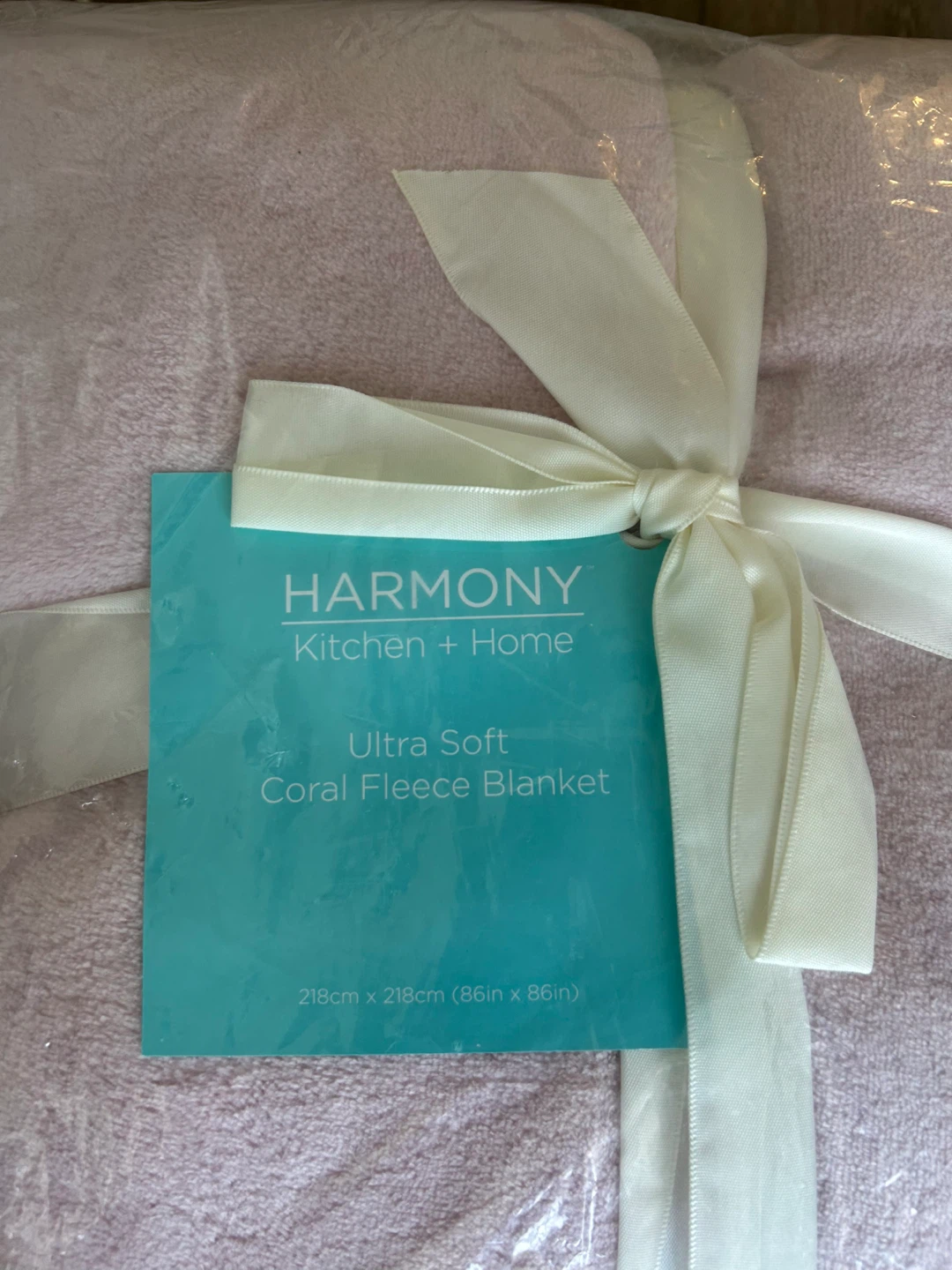 Harmony Kitchen + Home Ultra Soft Coral Fleece Blanket - photo 2