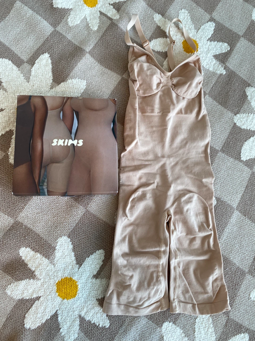 Skims Seamless Sculpt Bodysuit (Mid Thigh) Mica XXS/XS🌱 - photo 3