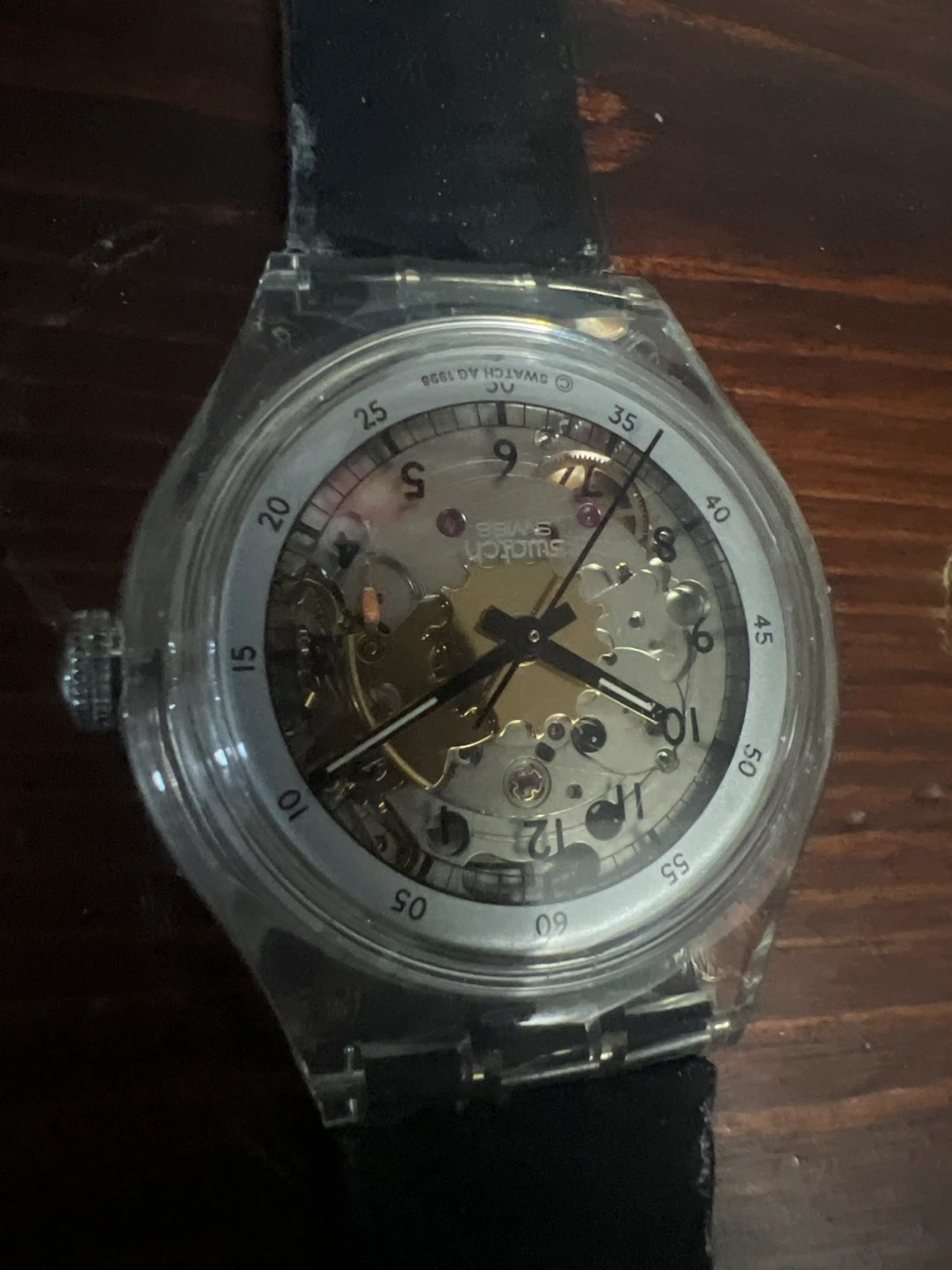 Swatch Automatic Skeleton Watch