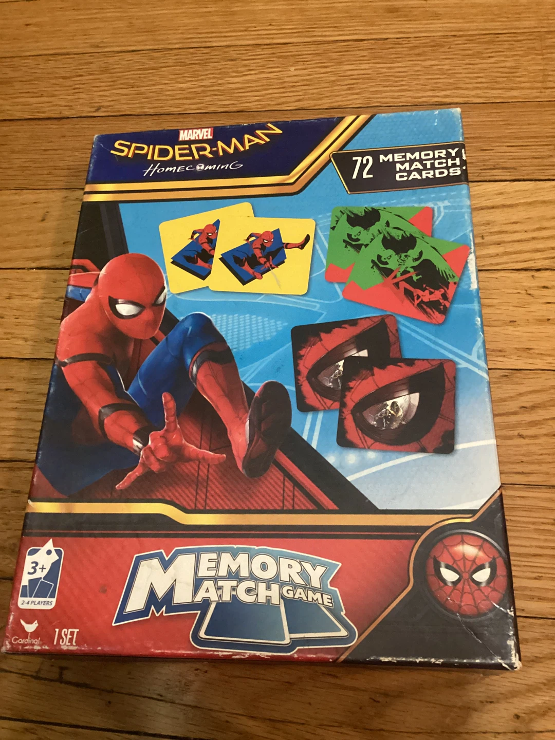Marvel Spider-Man Homecoming Memory Match Game