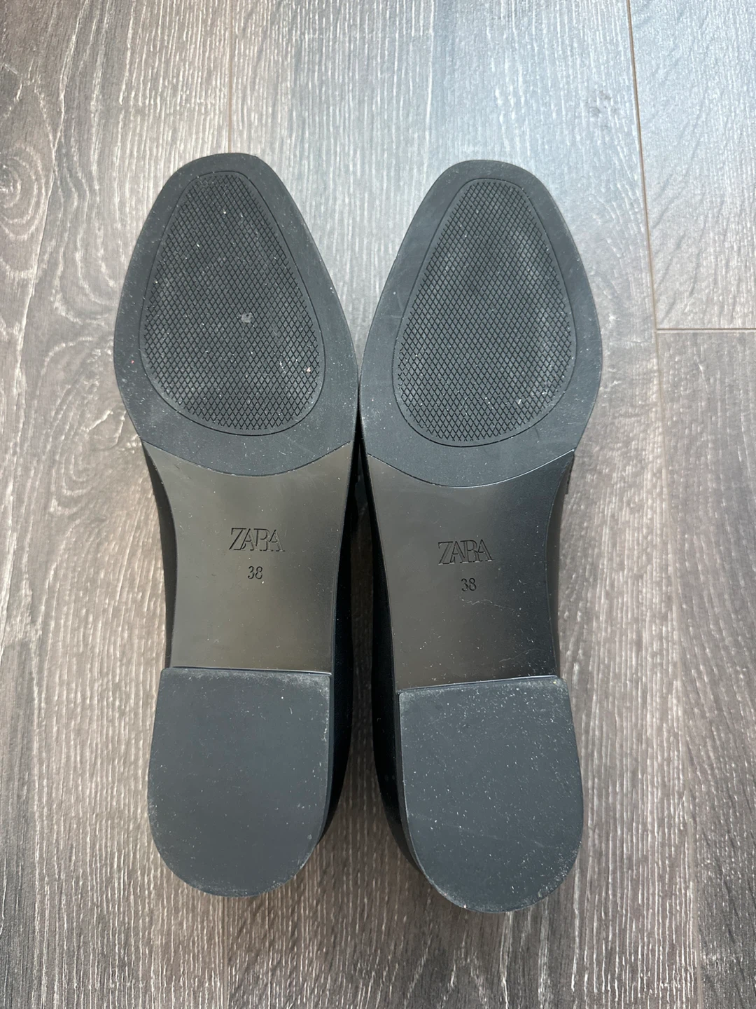 ZARA Black Tassel Loafers - Size 38 - photo 2