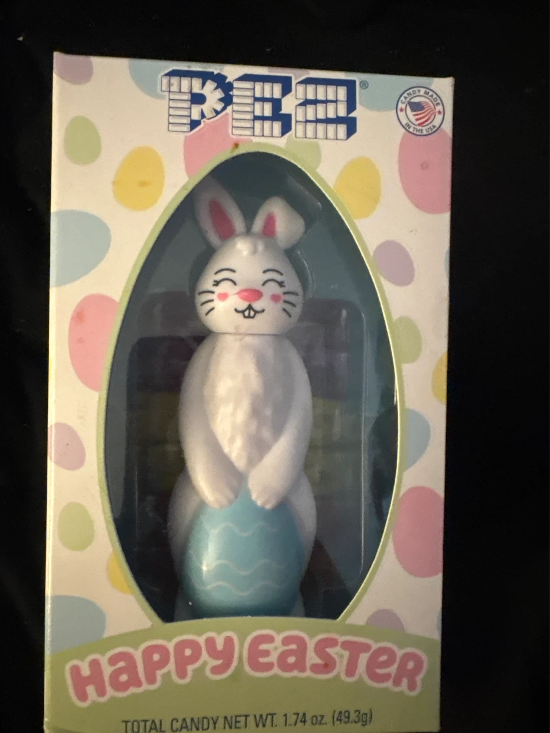 🌱 NEW collectible PEZ Happy Easter Bunny Dispenser with Candy