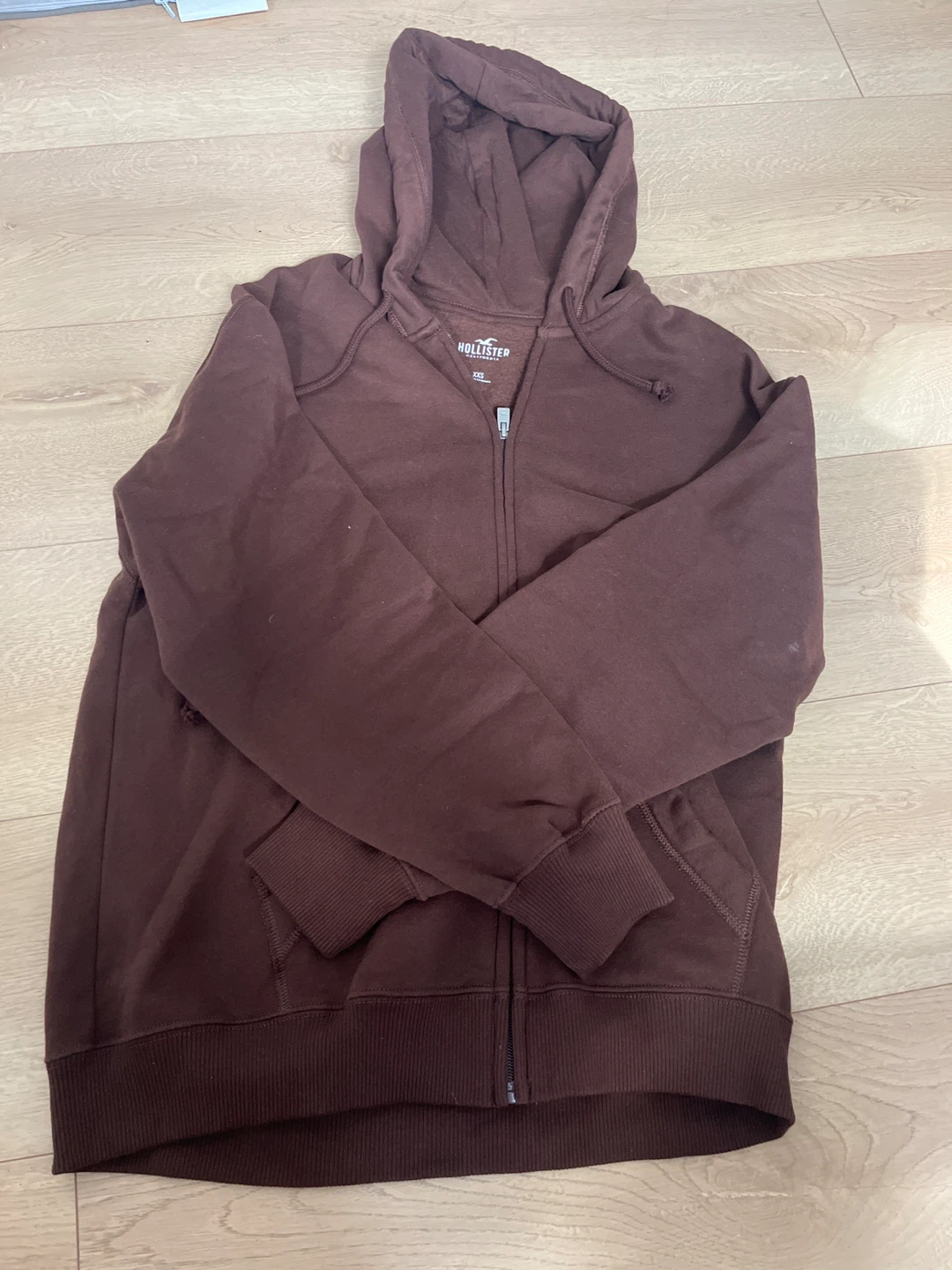 Hollister Zip-Up Hoodie - XXS