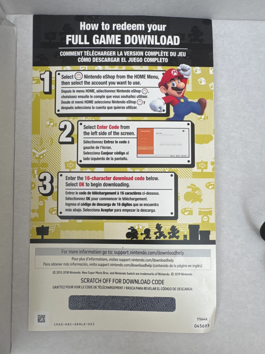 Nintendo Switch Console with Super Mario Bros. U Deluxe - photo 3