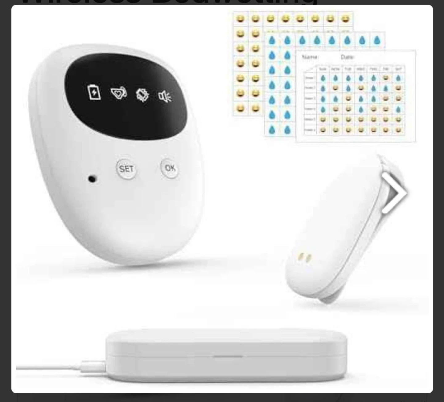 Wireless Bedwetting Alarm for Kids
