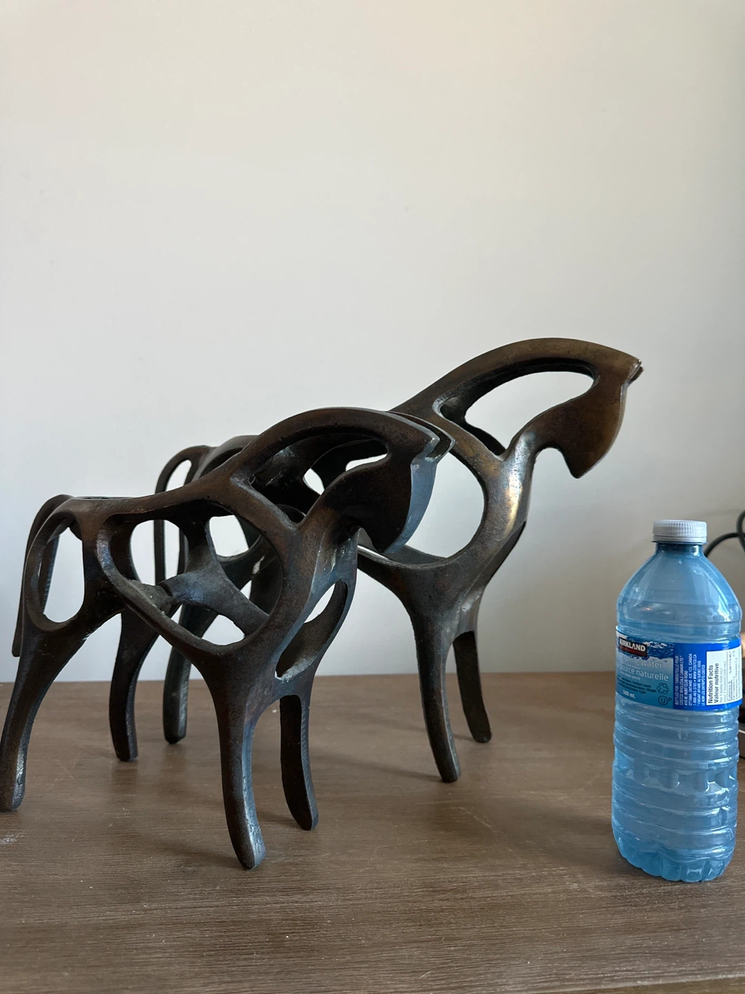 Set of 2 Metal Horse Figurines - photo 3