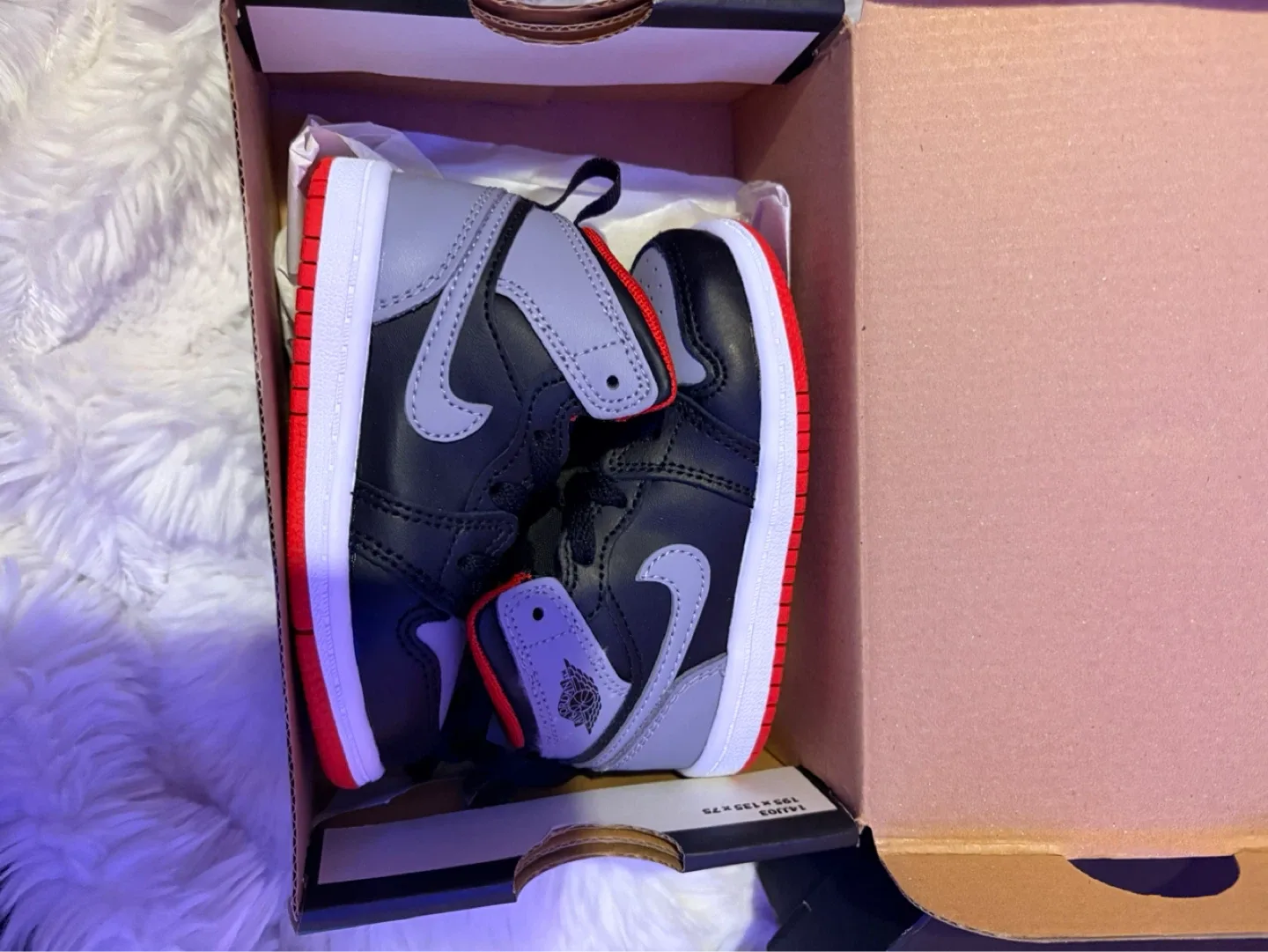 Jordan 1 Mid (TD) Toddler Shoes - photo 2