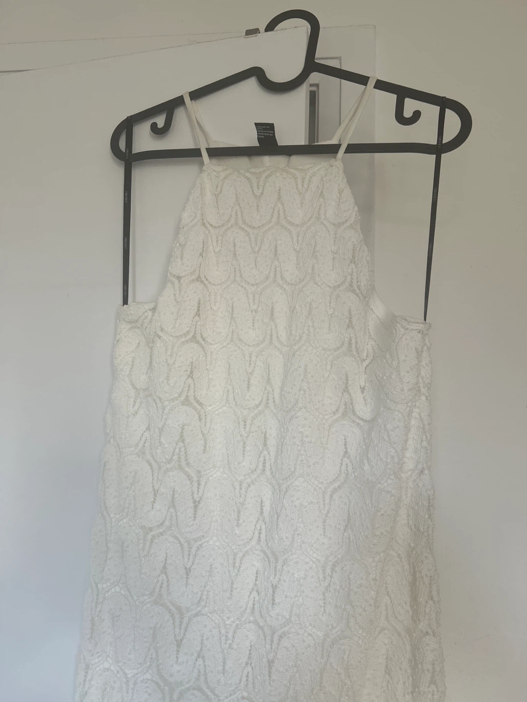 White Lace Maxi Dress - Forever 21 - Size M - photo 2
