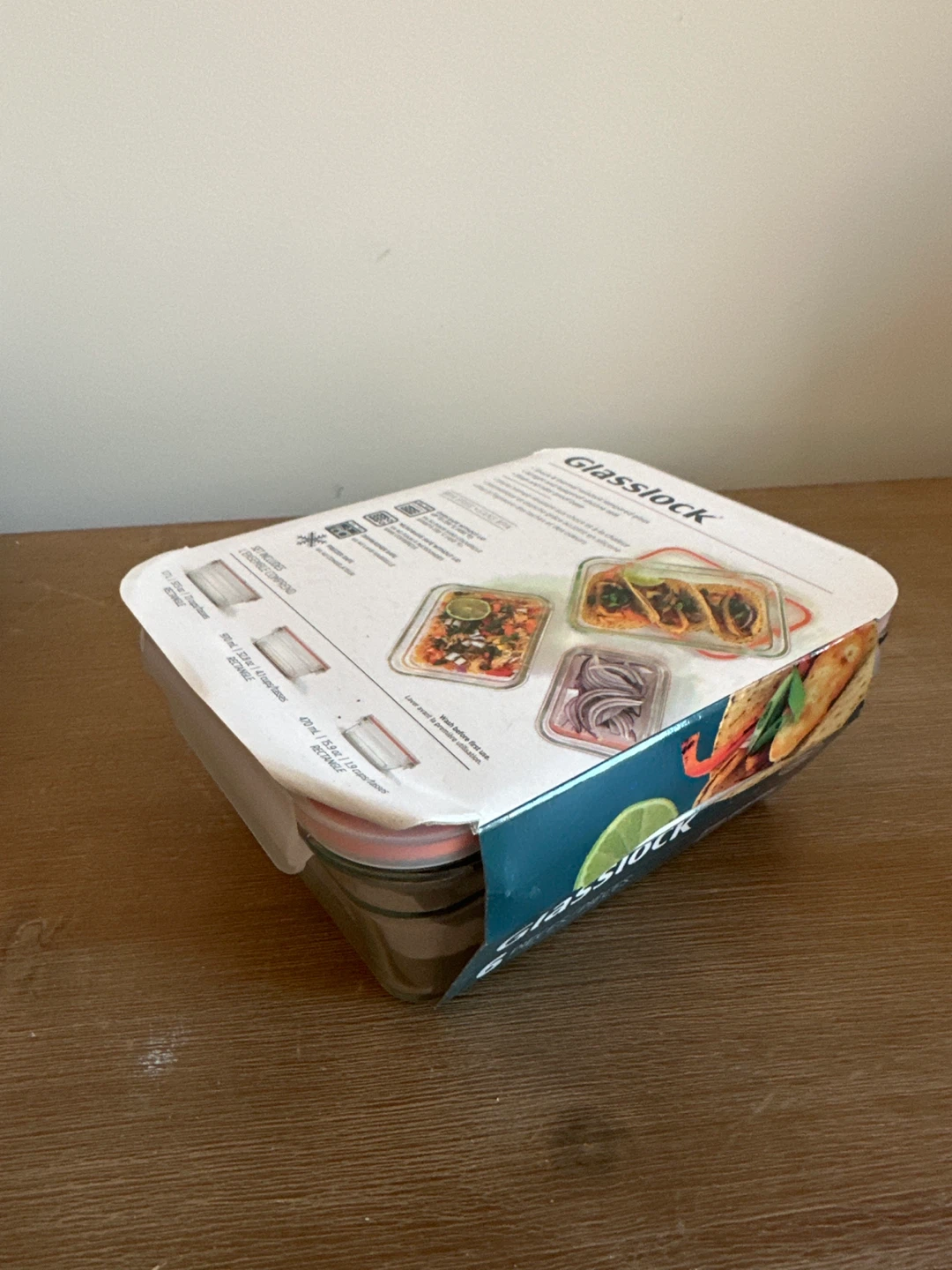 Glasslock 6-Piece Glass Food Storage Container Set - photo 2