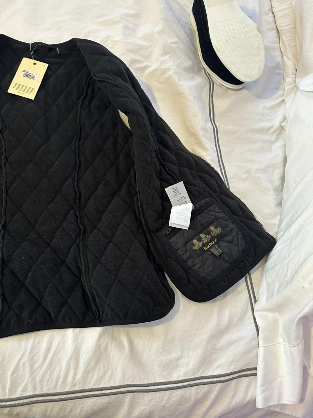 Barbour Black Quilted Vest - photo 2