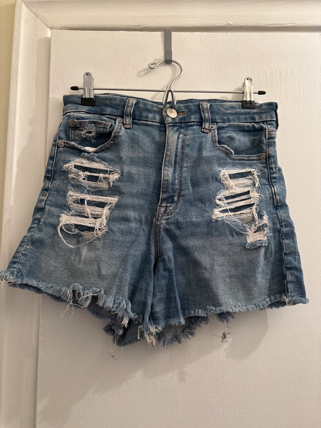 American Eagle Outfitters Ripped Denim Shorts