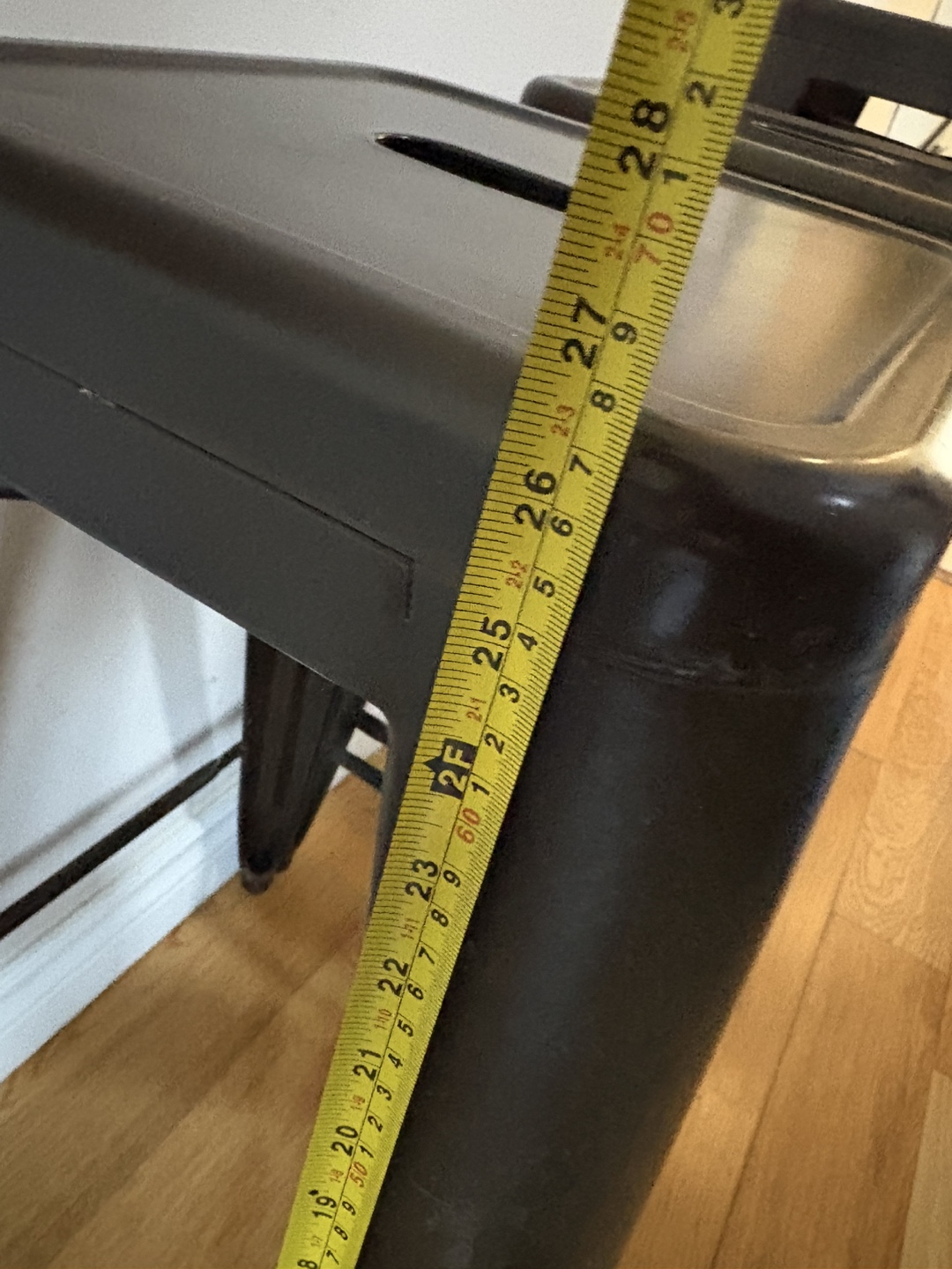 Set of 3 Metal Counter Stools - photo 3