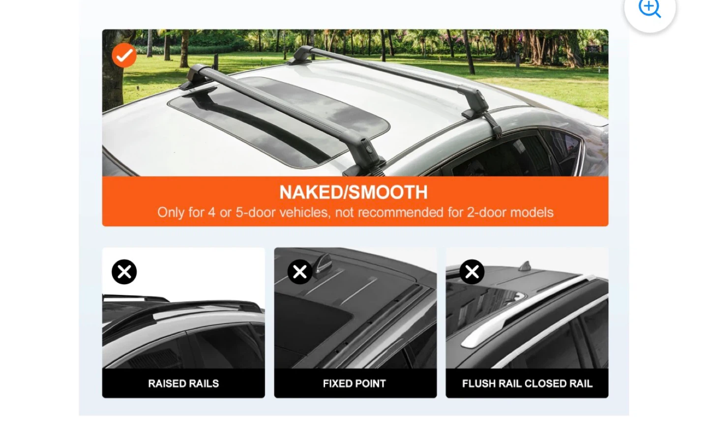 Roof Rack Crossbars - Black Aluminum - photo 2