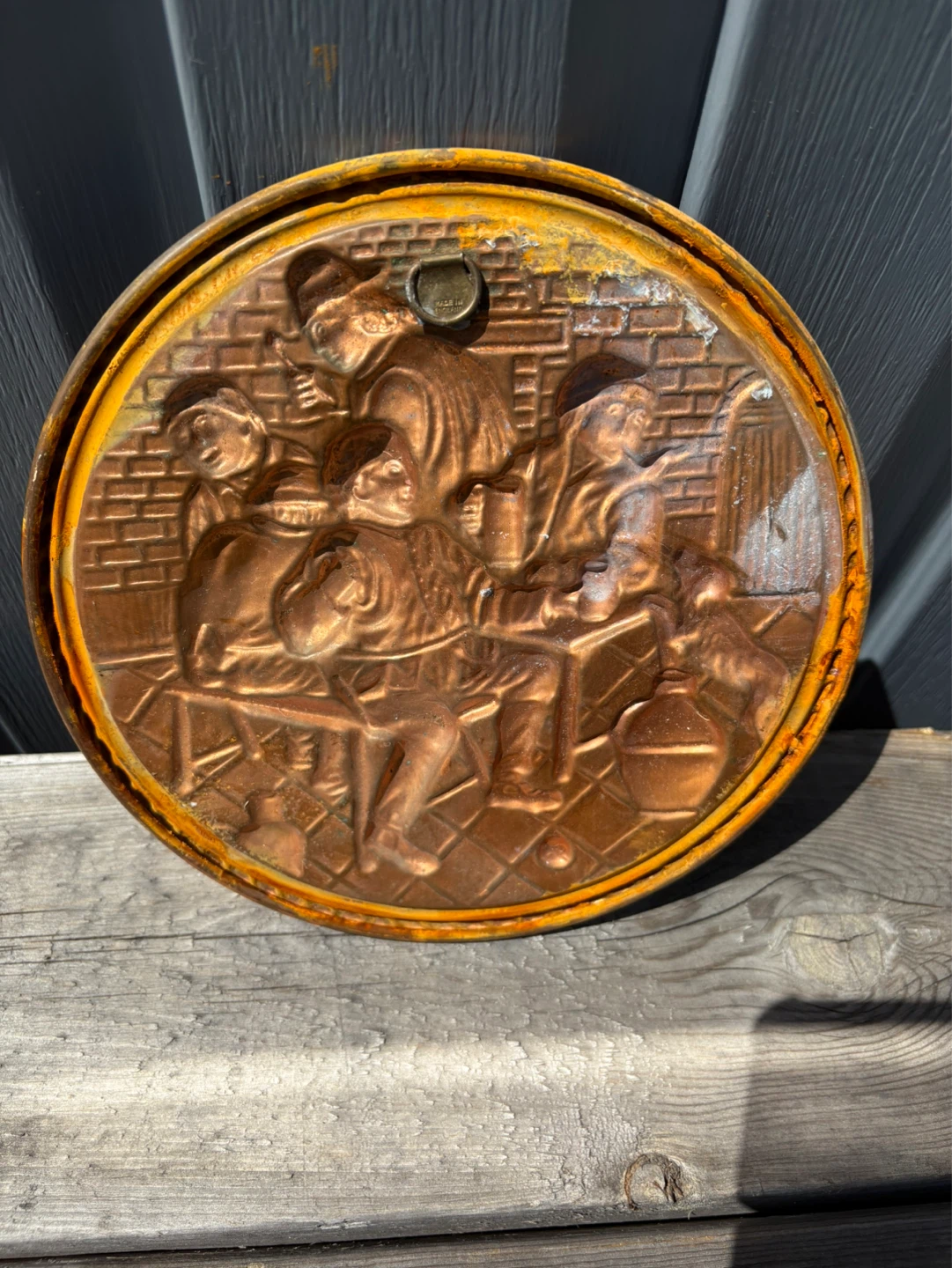 Vintage Copper Wall Hanging 8” Diameter  $5 firm 🌱 - photo 2