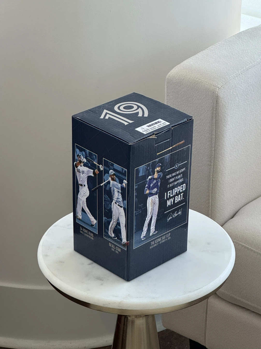 Jose Bautista Bat Flip Bobblehead - photo 2