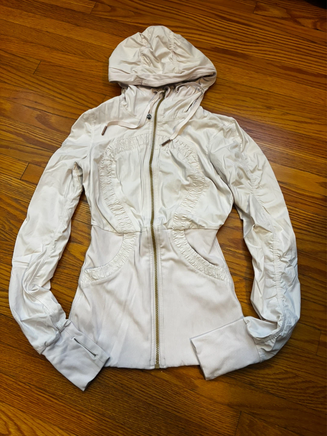 Lululemon Soft Pink reversible Dance Studio jacket