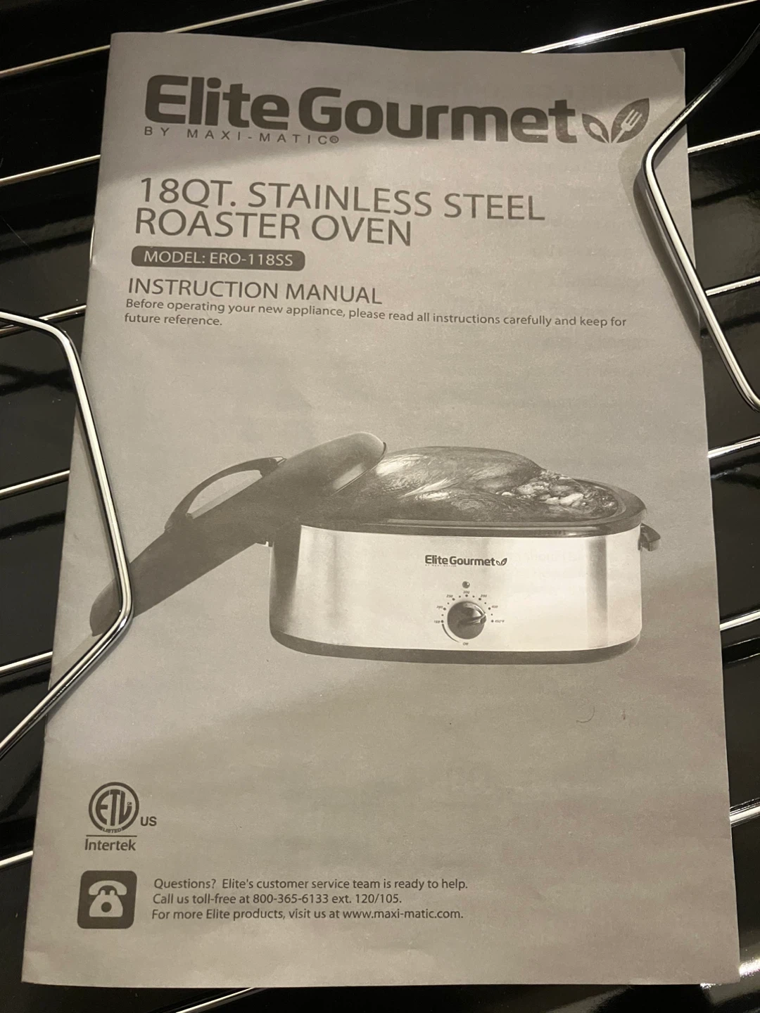 Roaster oven