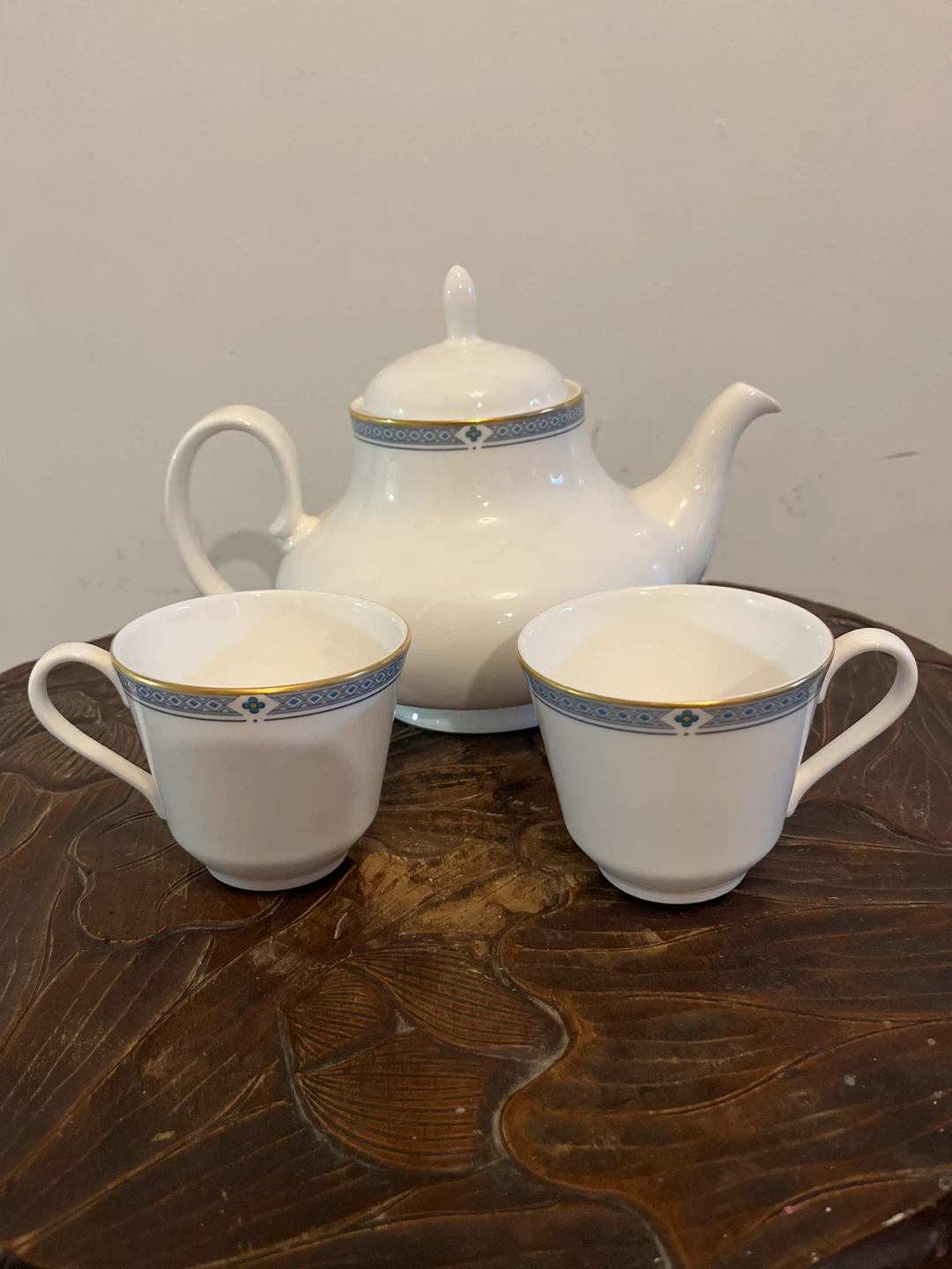 St Michael “ Felsham”Teapot and Two Cups Set