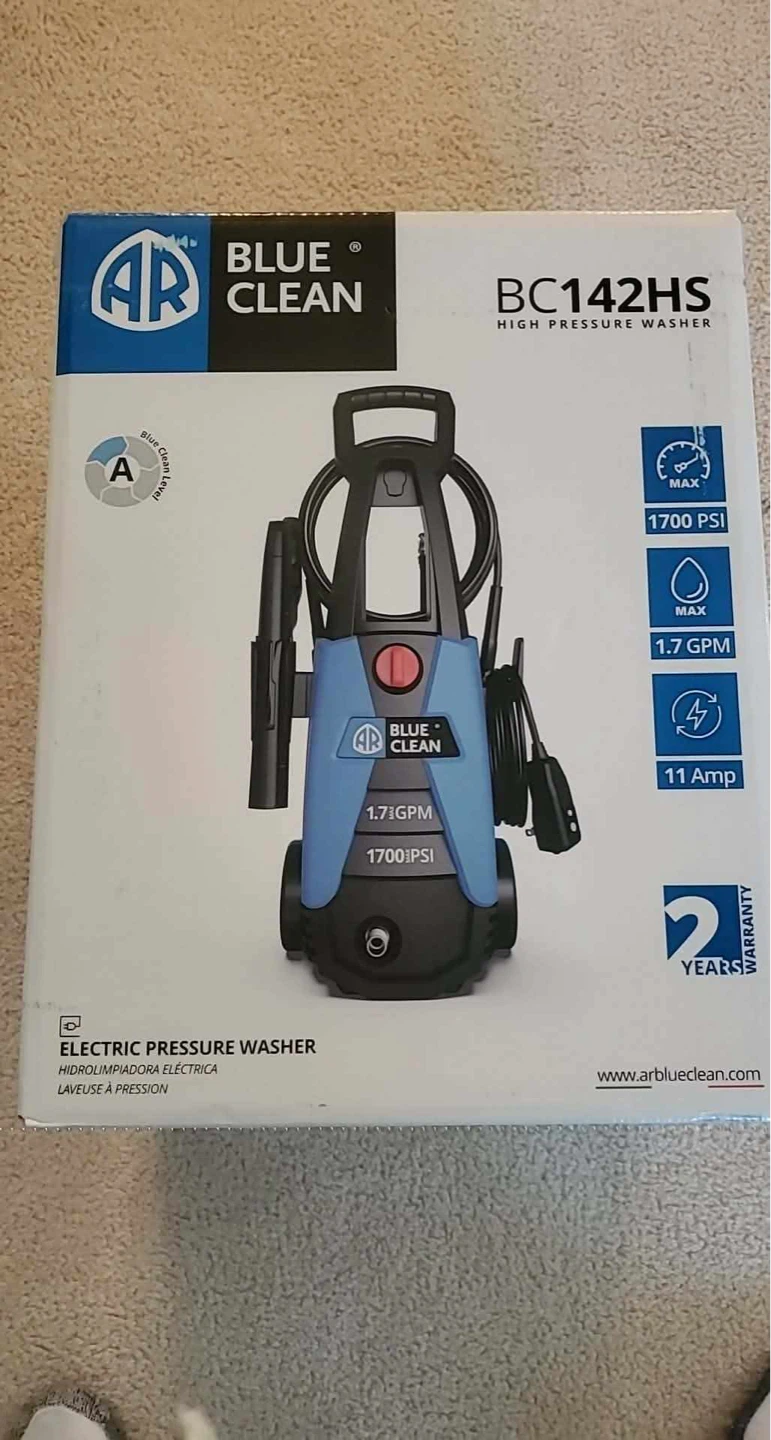 AR Blue Clean BC142HS Electric Pressure Washer