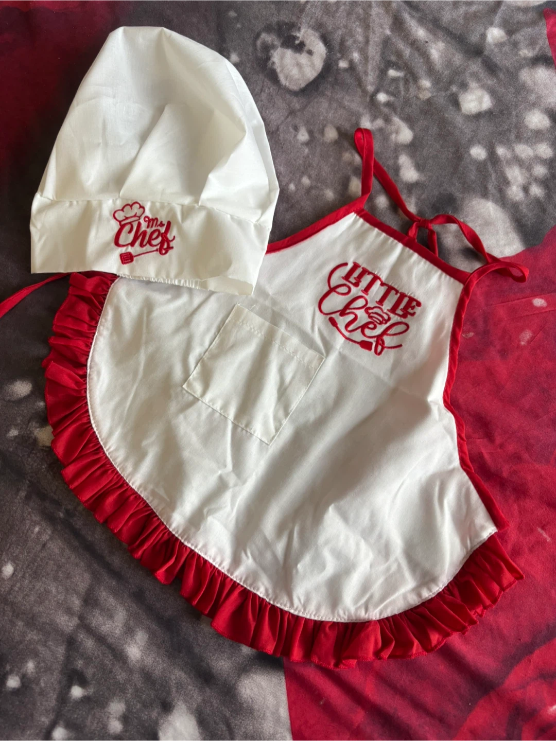 Little Chef Apron and Hat Set - photo 2