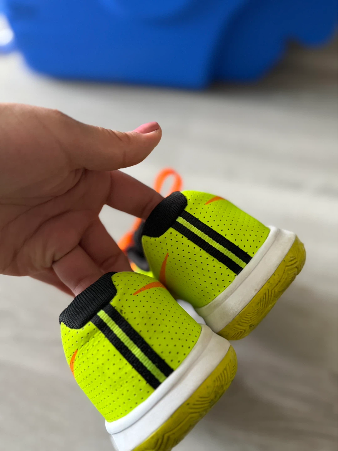 Nike Flex Experience Running Shoes - Neon Yellow & Black - photo 2
