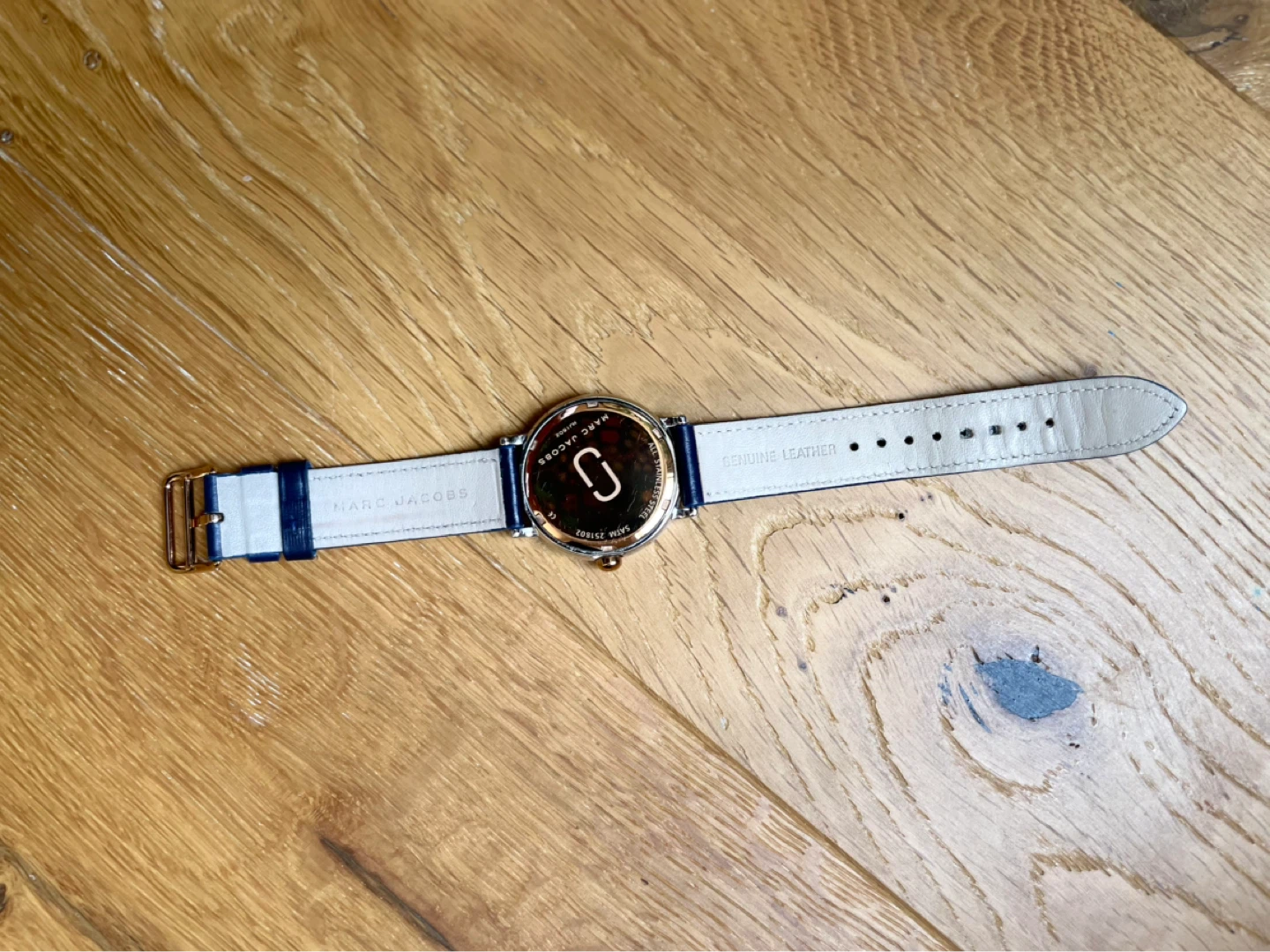 Marc Jacobs Women's Blue Leather Strap Watch - photo 2