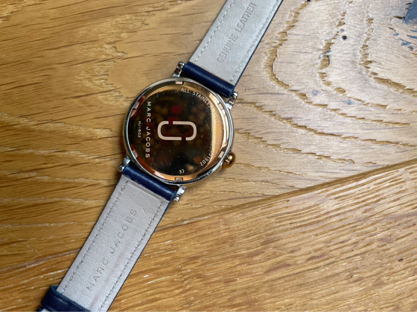 Marc Jacobs Women's Blue Leather Strap Watch - photo 3