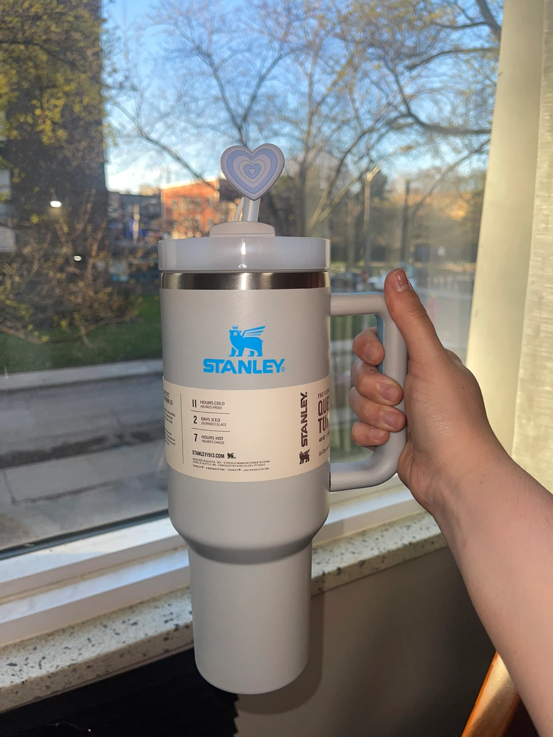 Stanley The FlowState Quencher Tumbler 40 oz - Grey - photo 3