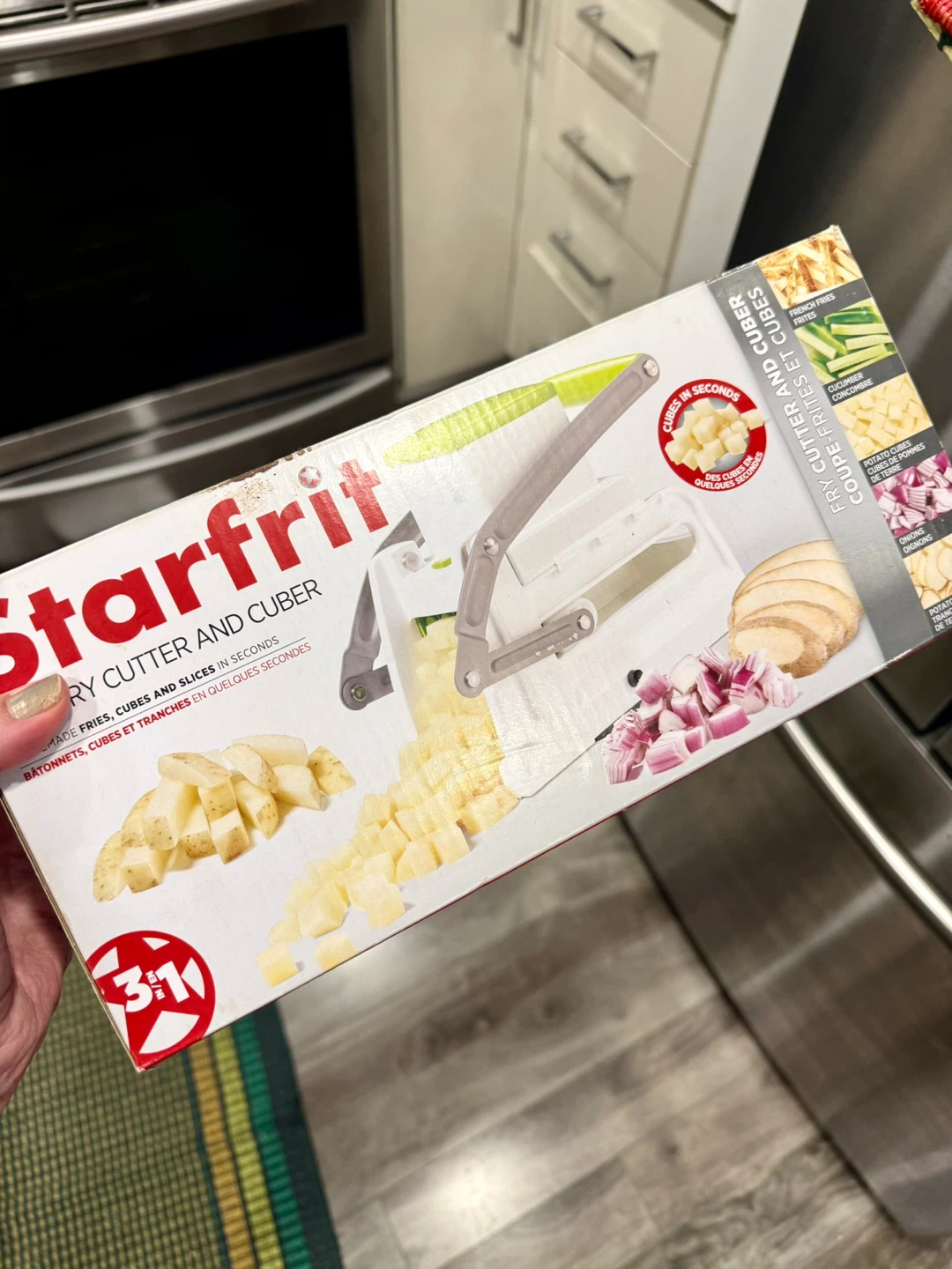 Starfrit Fry Cutter and Cuber