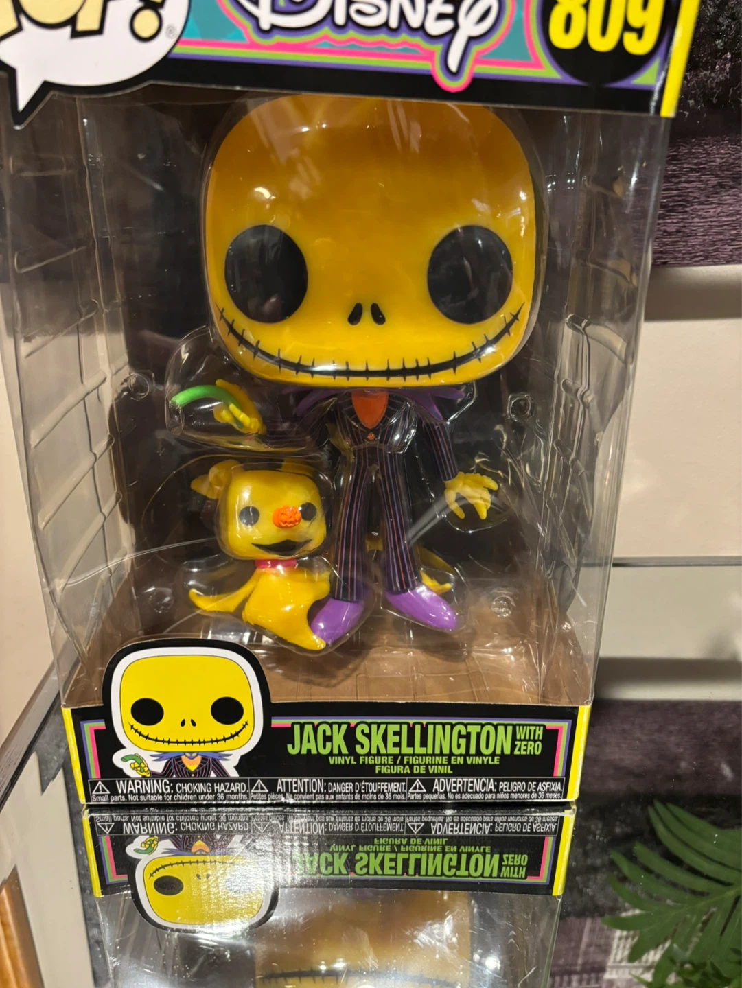 Disney The Nightmare Before Christmas Jack Skellington with Zero - photo 2