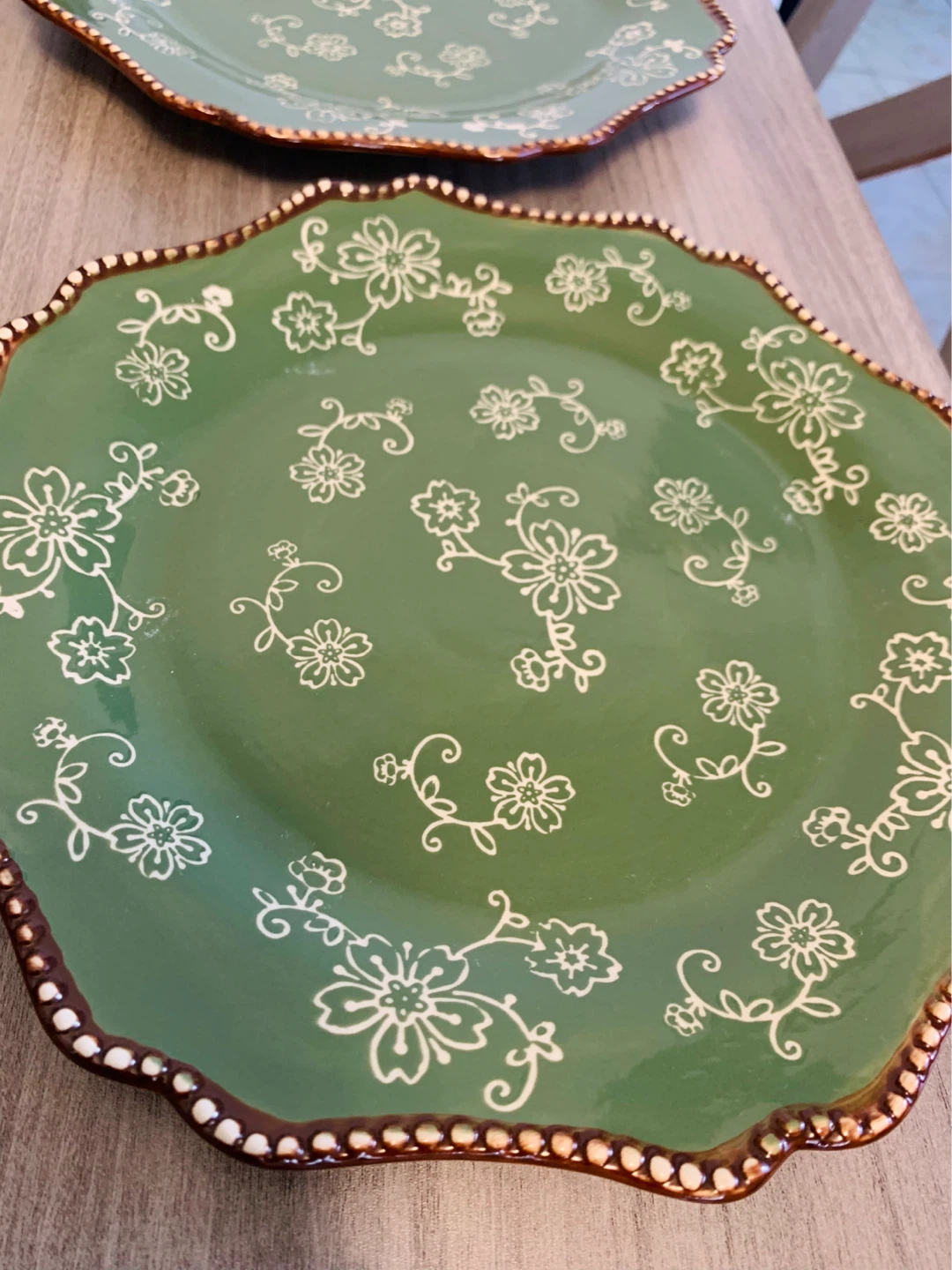 Premium Set of 6 Elegant Dinner Plates - photo 2