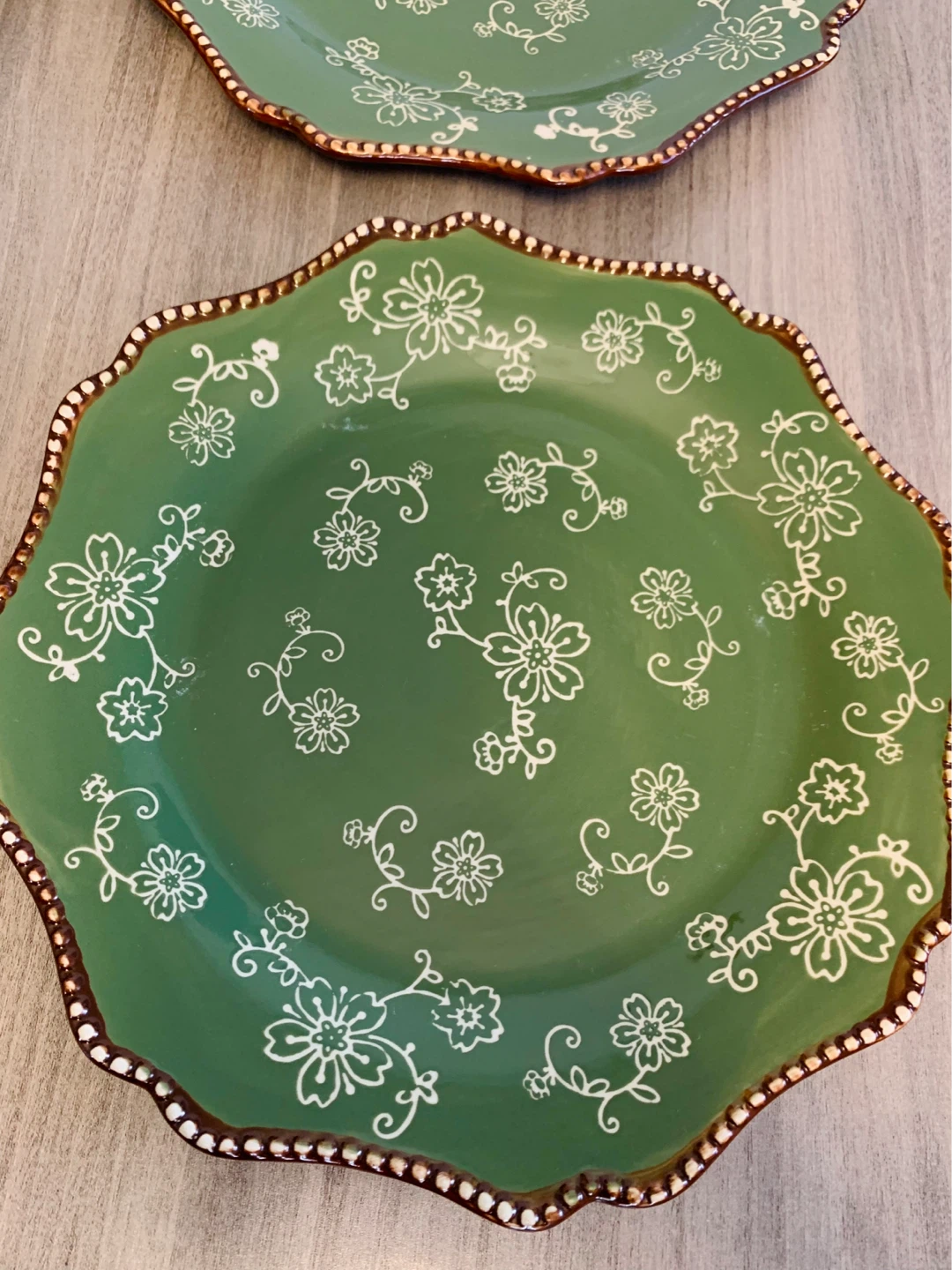 Premium Set of 6 Elegant Dinner Plates - photo 5