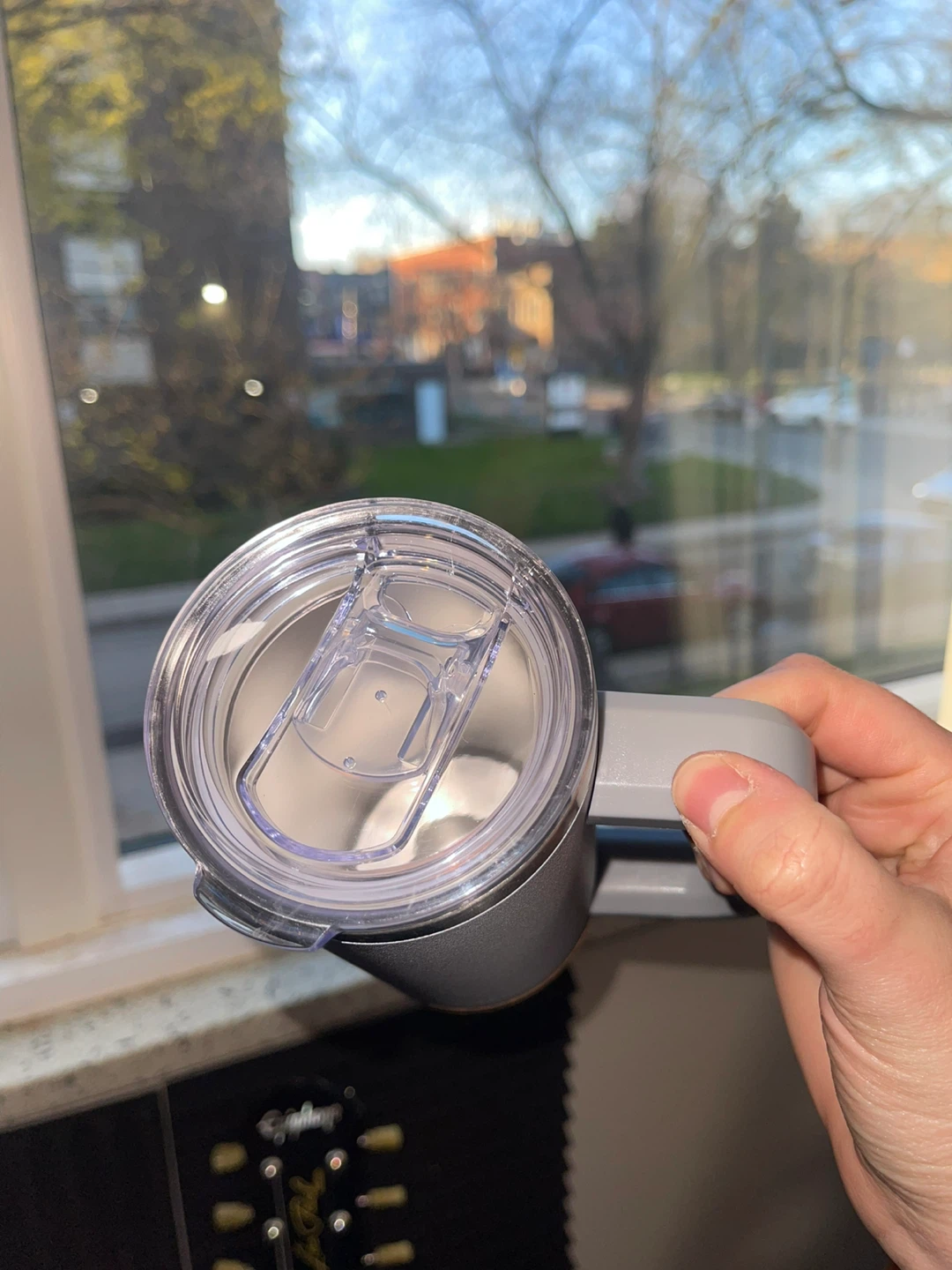 HydroSteele Insulated Tumbler Mug with Handle - photo 2