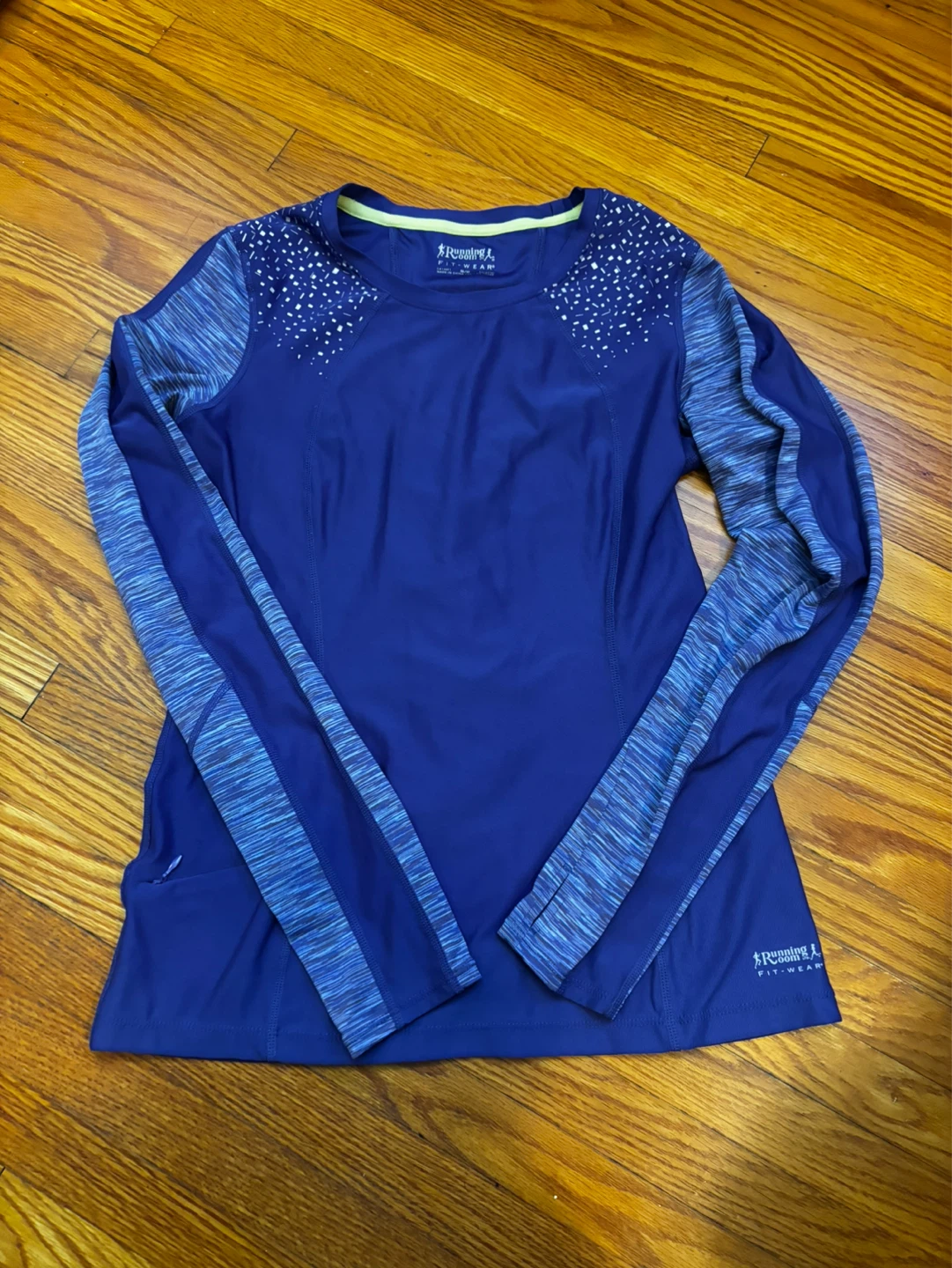 Running Room Women’s Long-Sleeve Performance Top in Purple