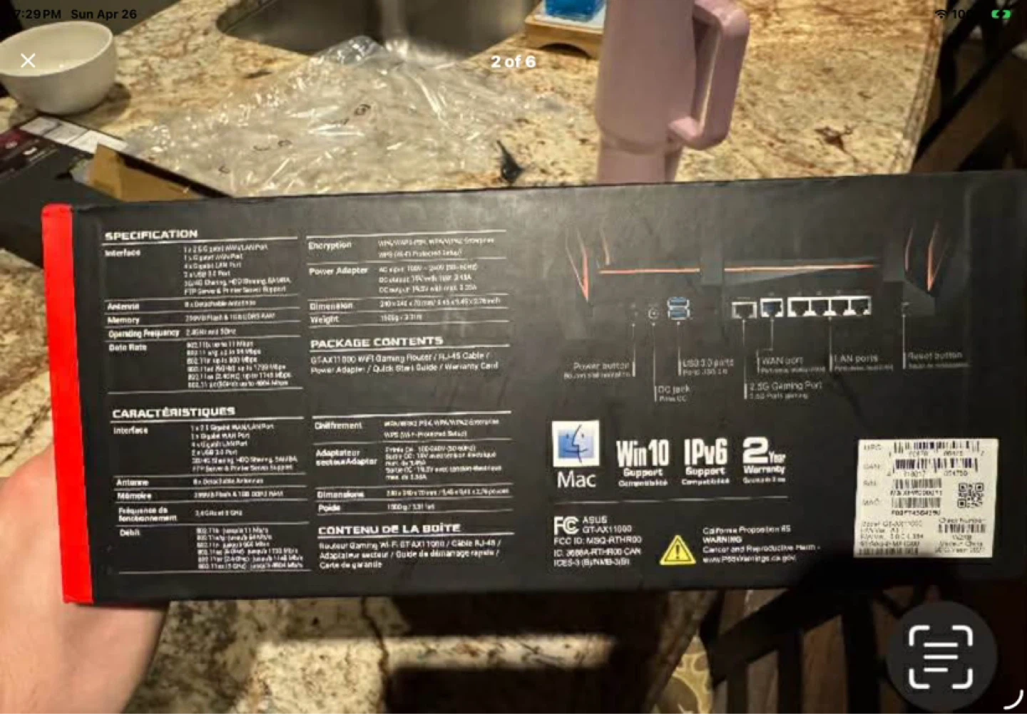 ASUS ROG Rapture GT-AX11000 Tri-Band Gaming Router - photo 2