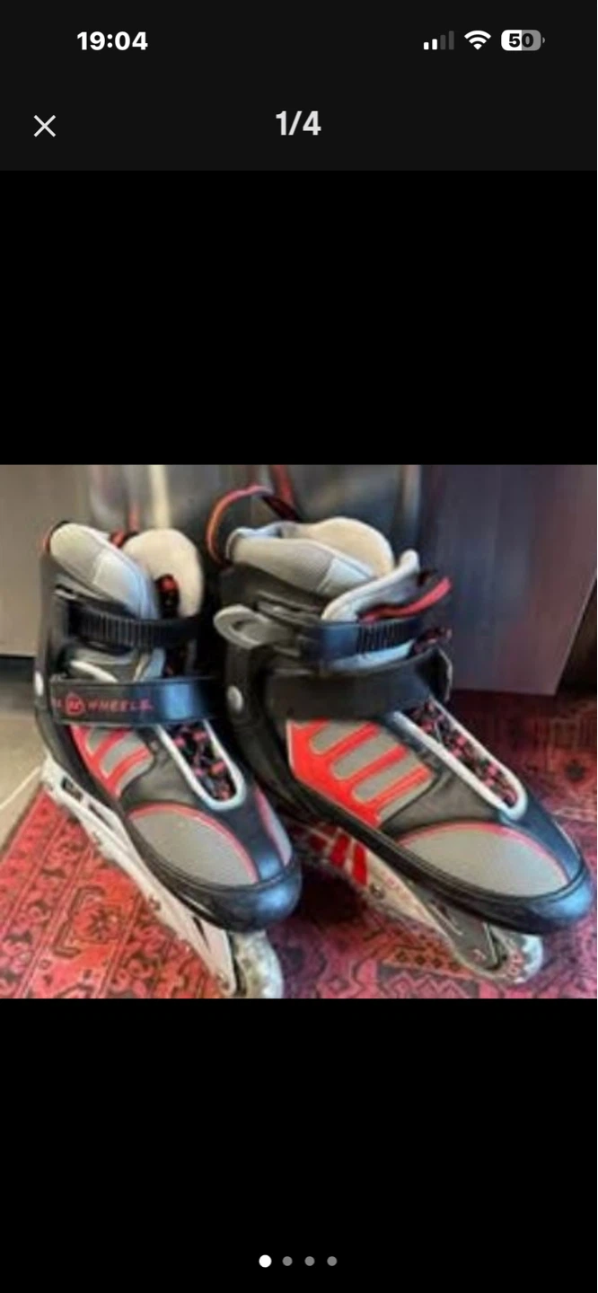 Rollerblade Adjustable Inline Skates – Size 5–8