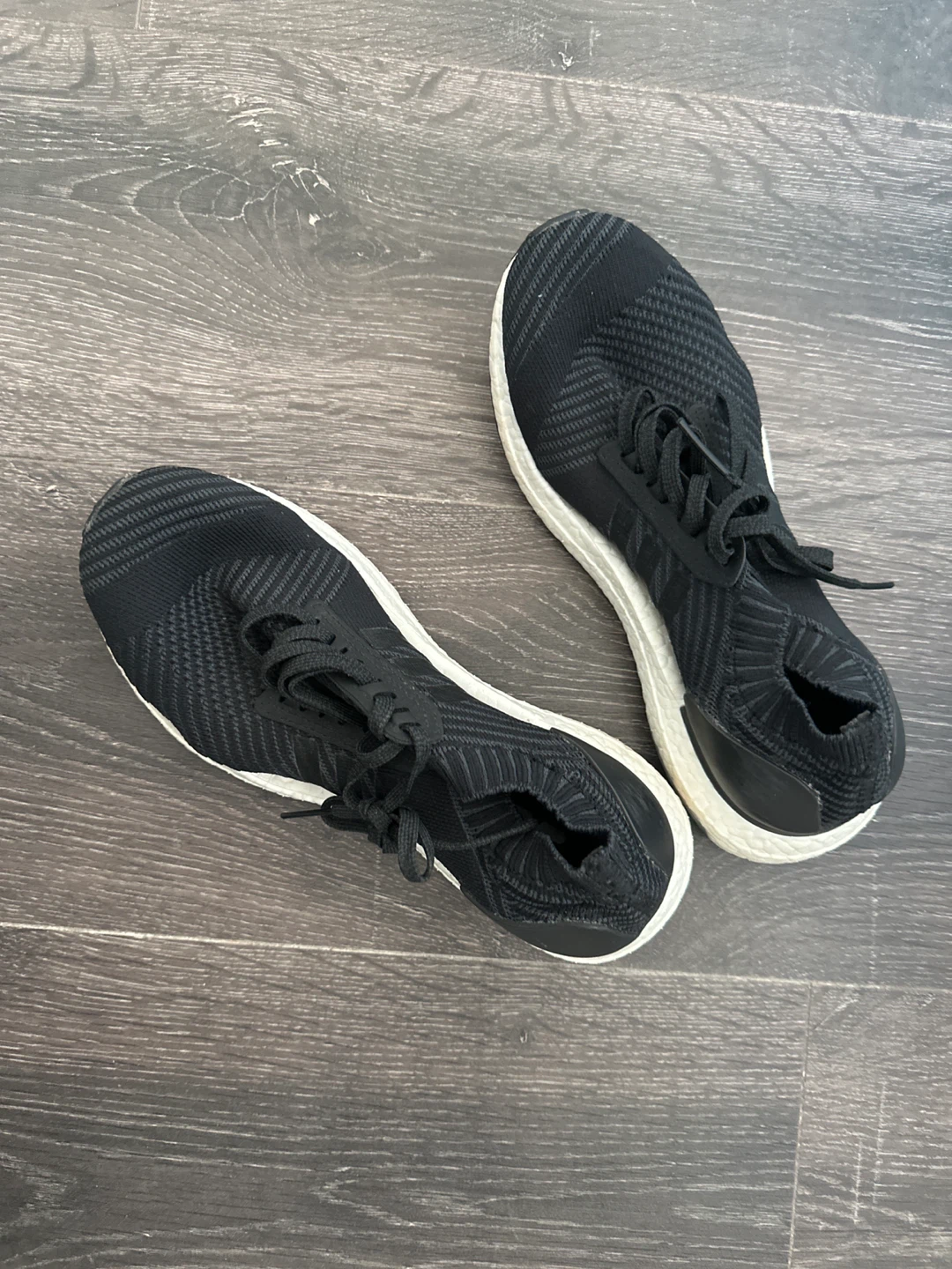Adidas Ultraboost Running Shoes - Black/White - photo 2