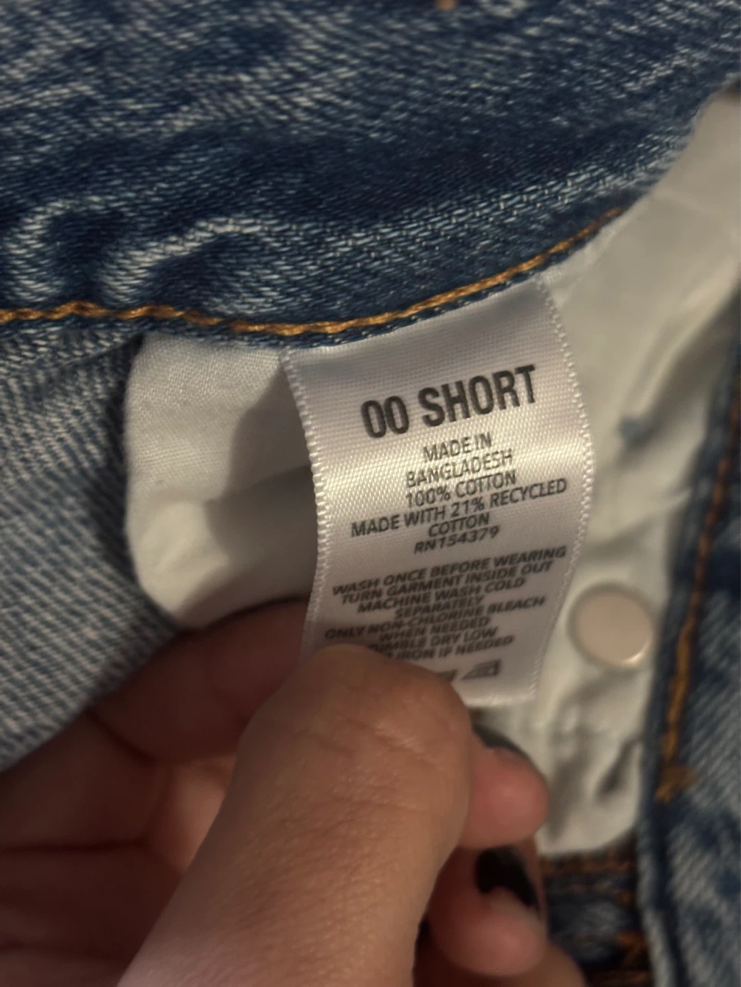 Aeropostale High Rise Baggy Jeans Size 00 Short - photo 4