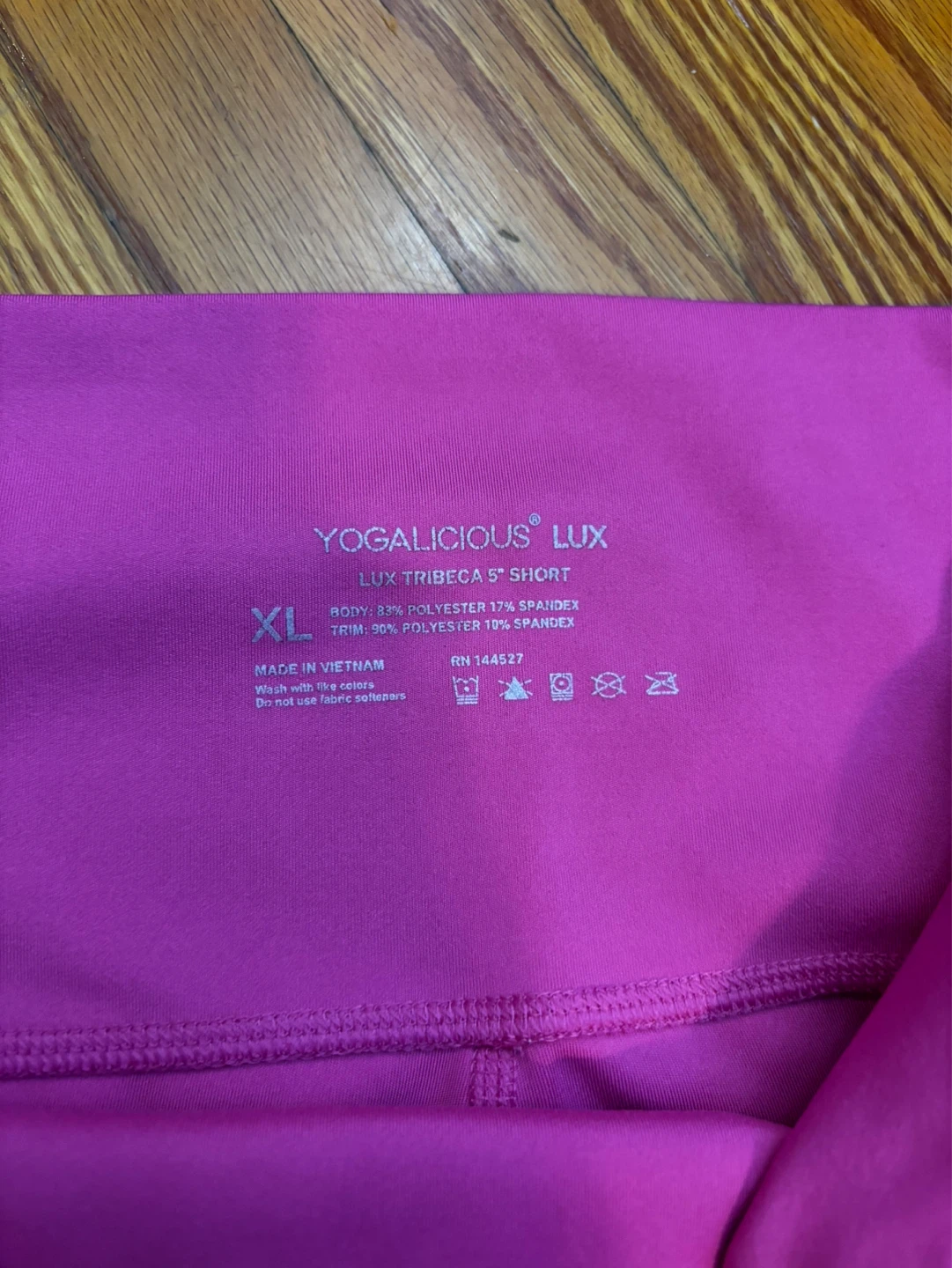 YOGALICIOUS LUX Tribeca 5" Shorts XL Pink - photo 3
