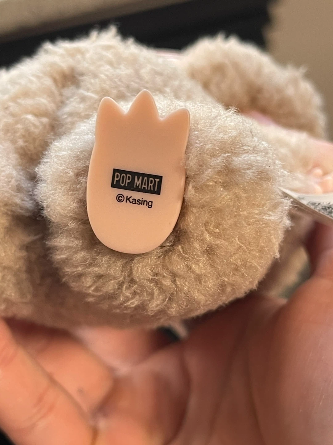 POP MART Labubu Fuzzy Plush Keychain - photo 2